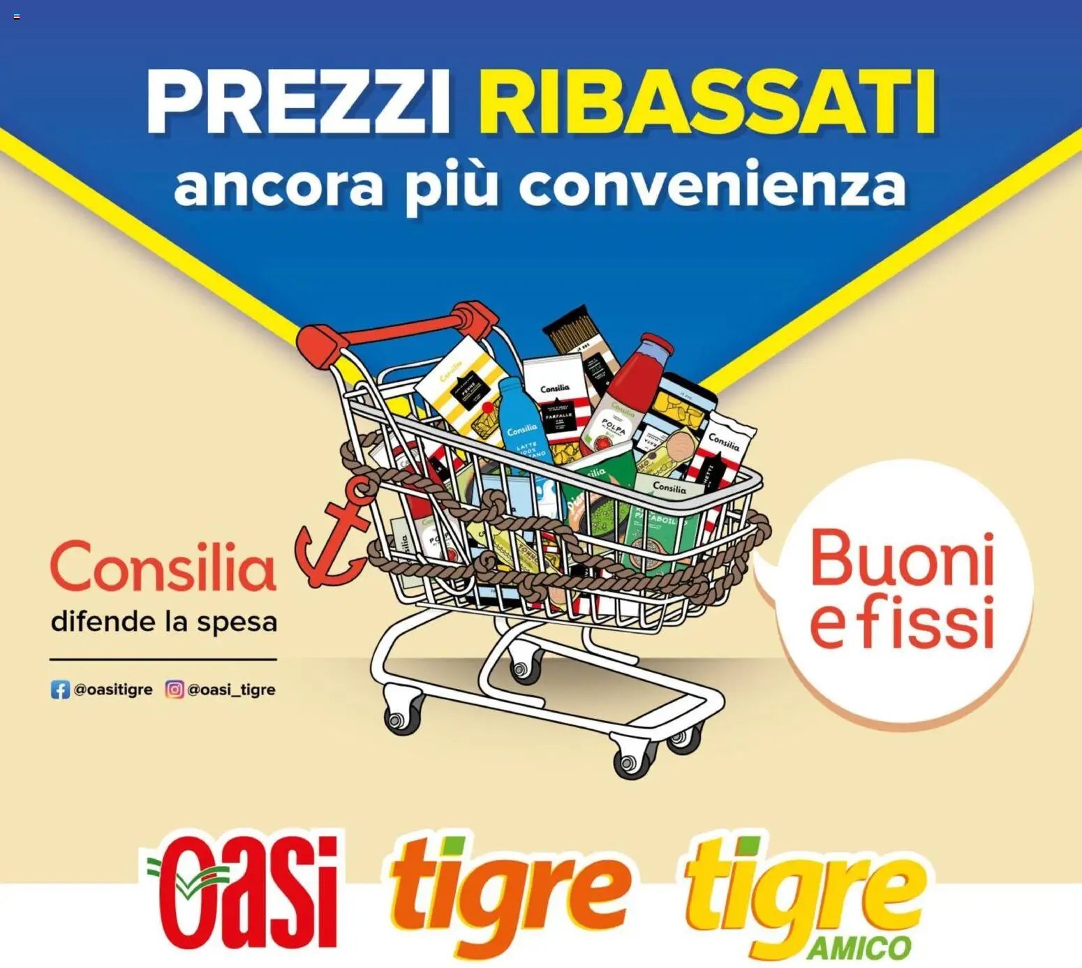 Tigre volantino Prezzi Ribassati
