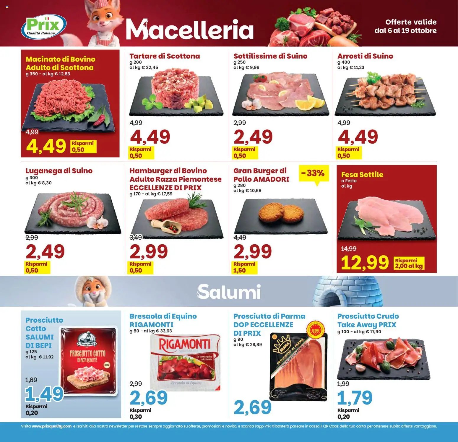 Prix volantino