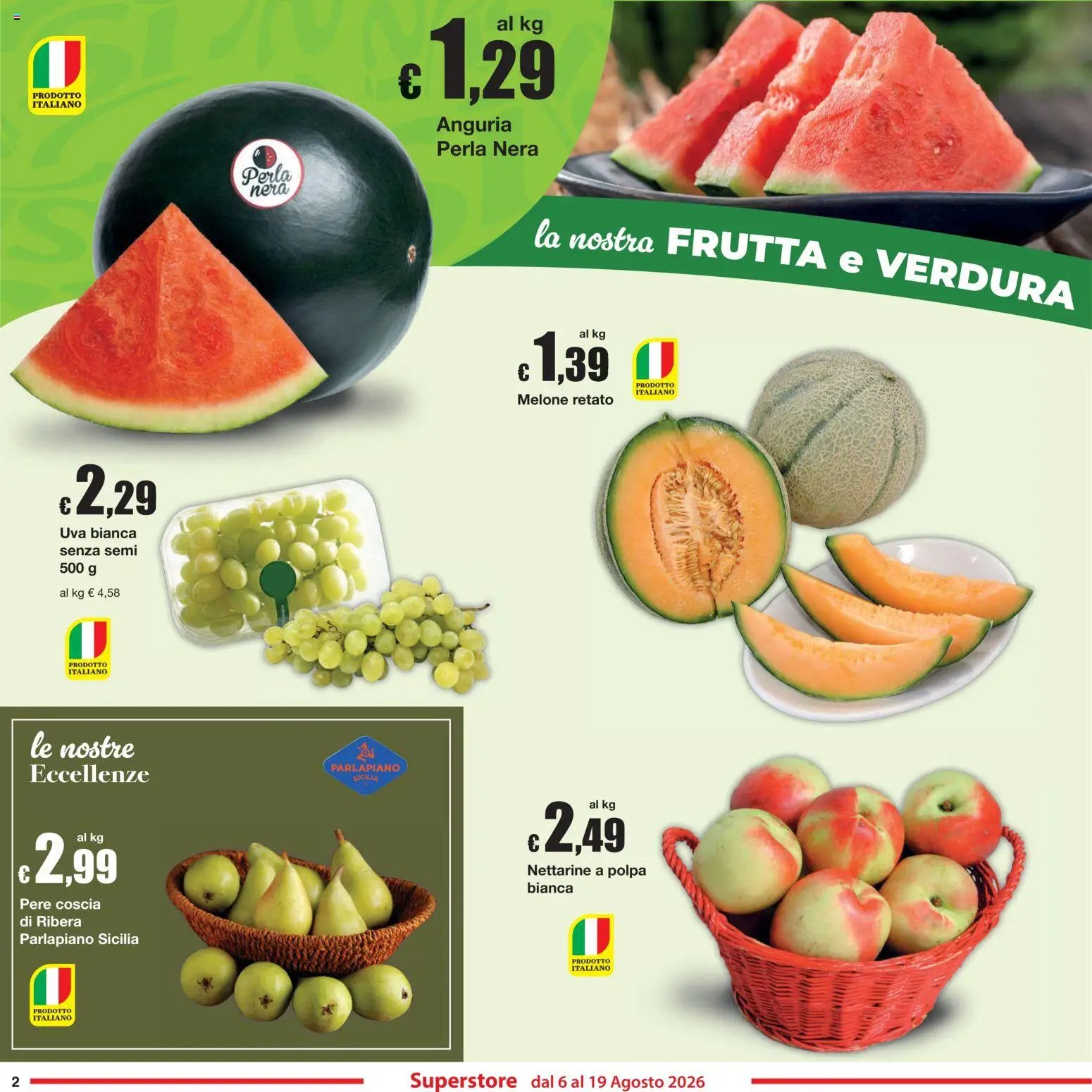 Sì con Te volantino Superstore