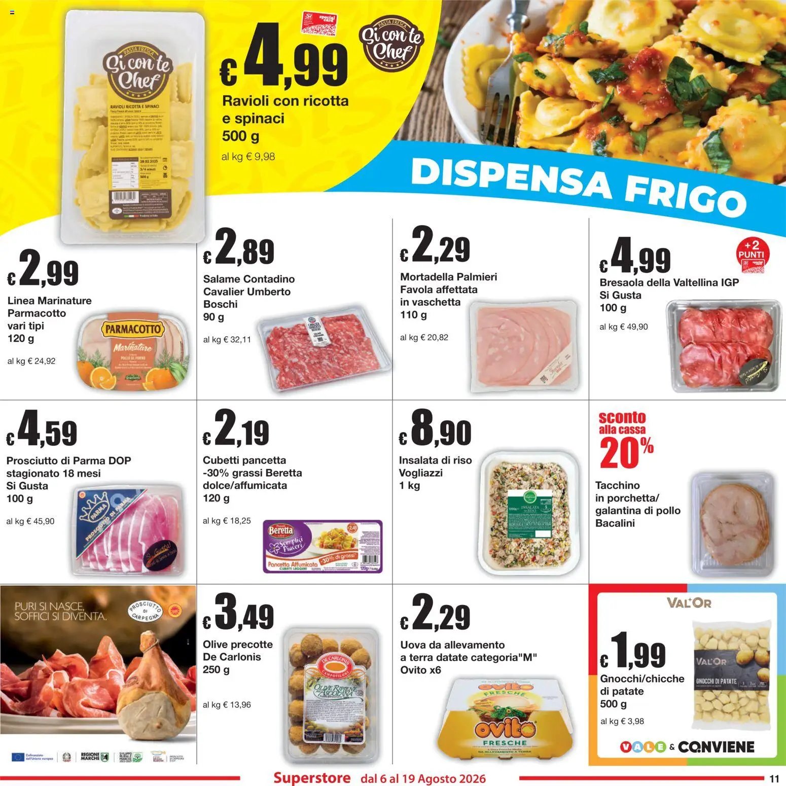 Sì con Te volantino Superstore