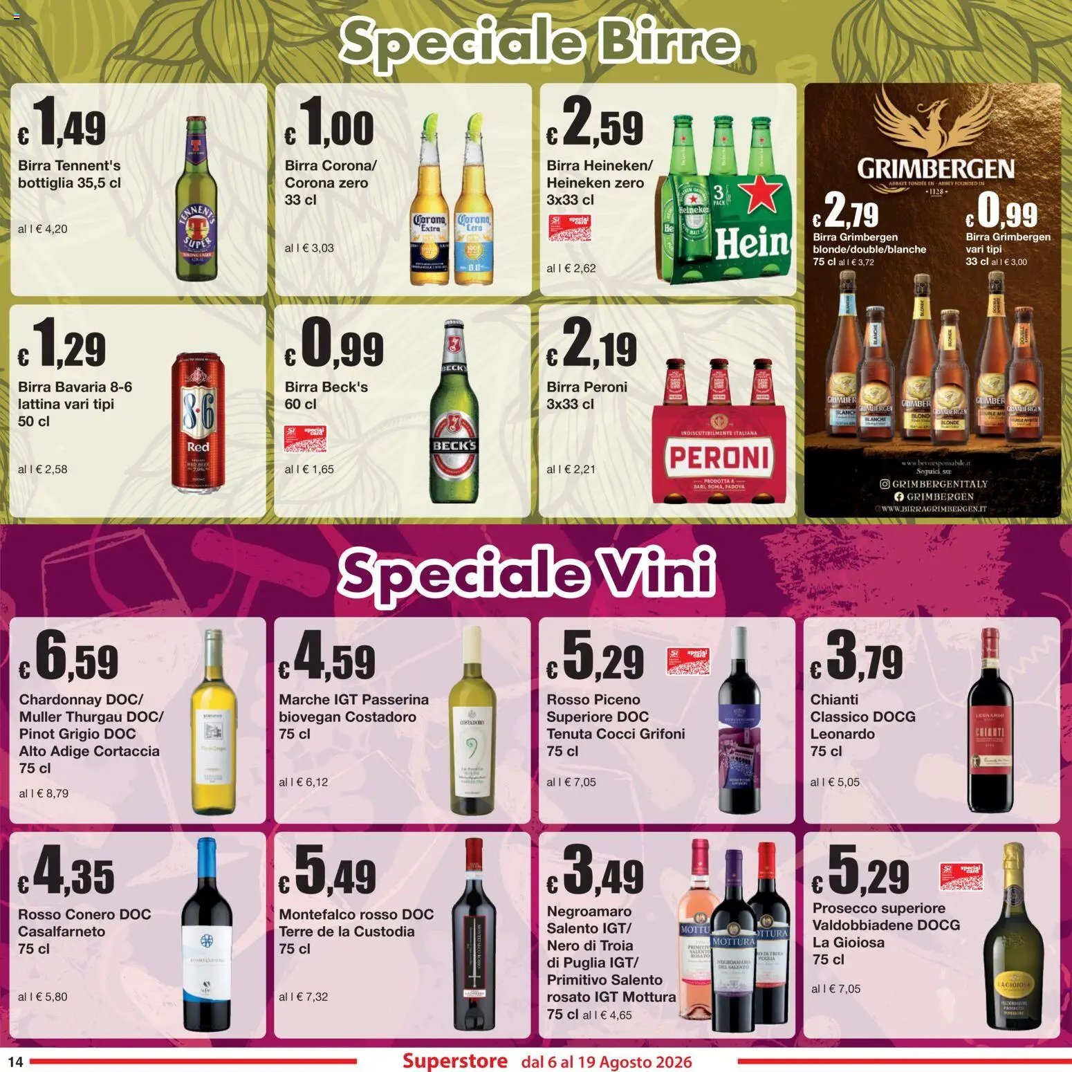Sì con Te volantino Superstore