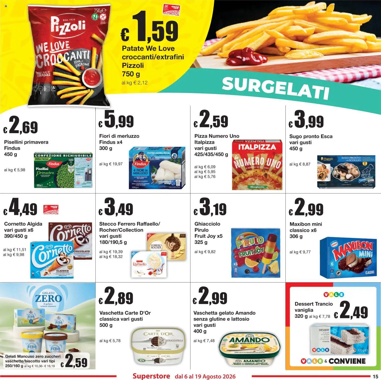 Sì con Te volantino Superstore