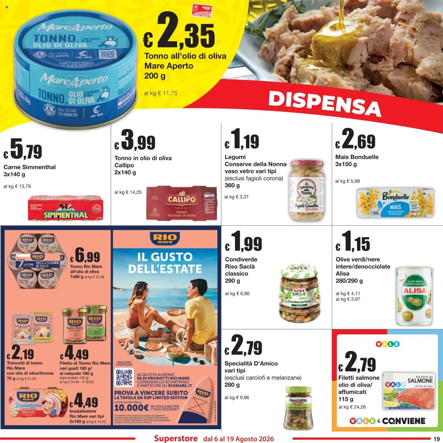 Sì con Te volantino Superstore