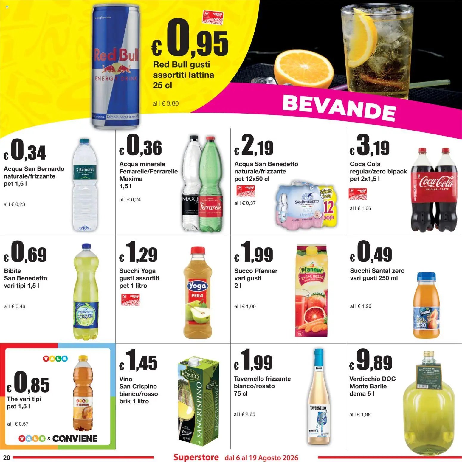 Sì con Te volantino Superstore