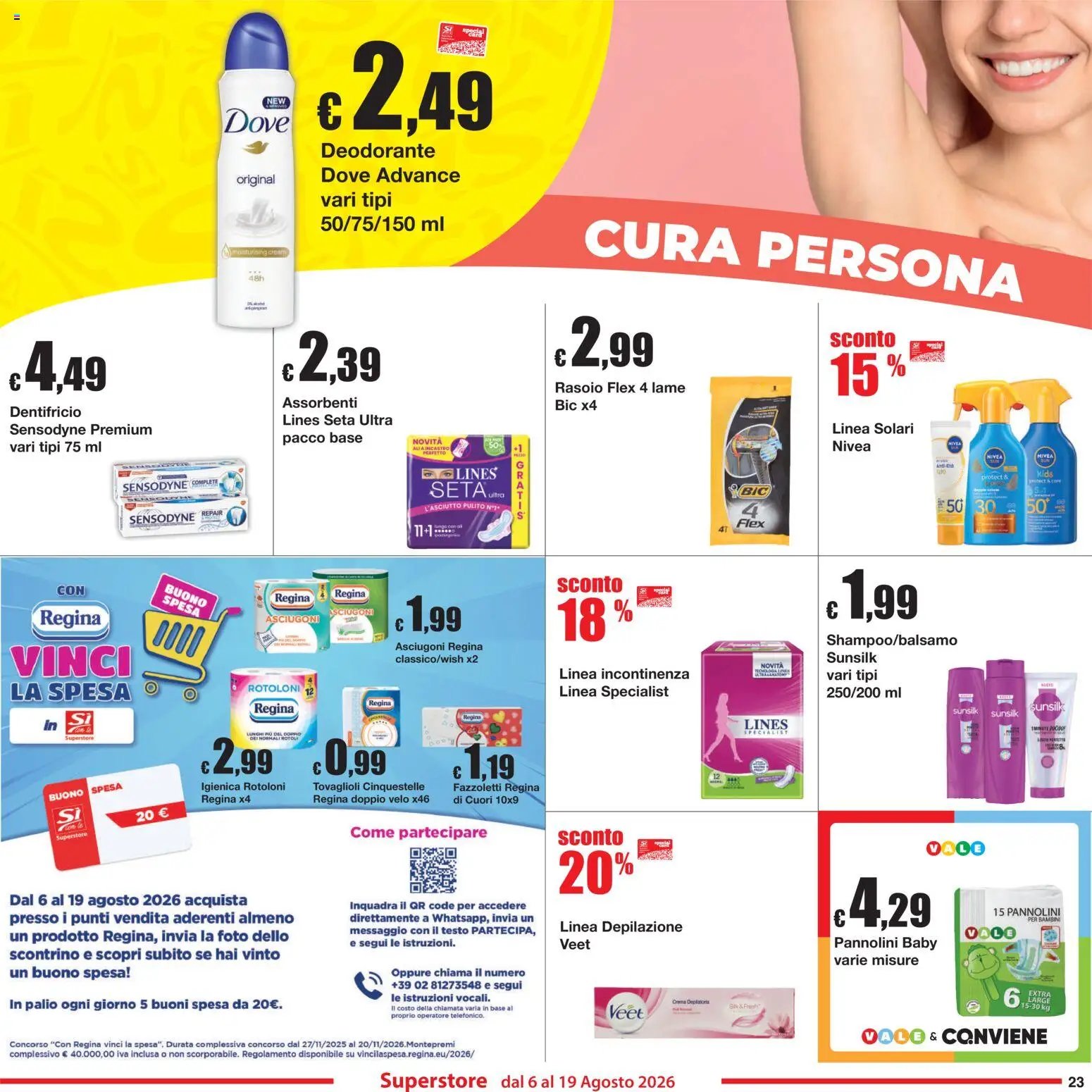 Sì con Te volantino Superstore