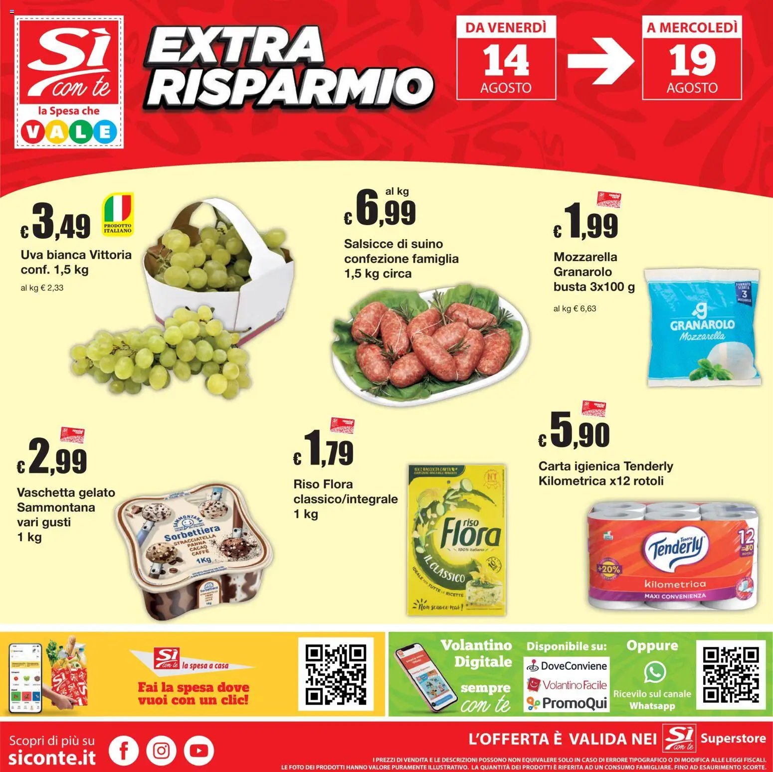 Sì con Te volantino Superstore