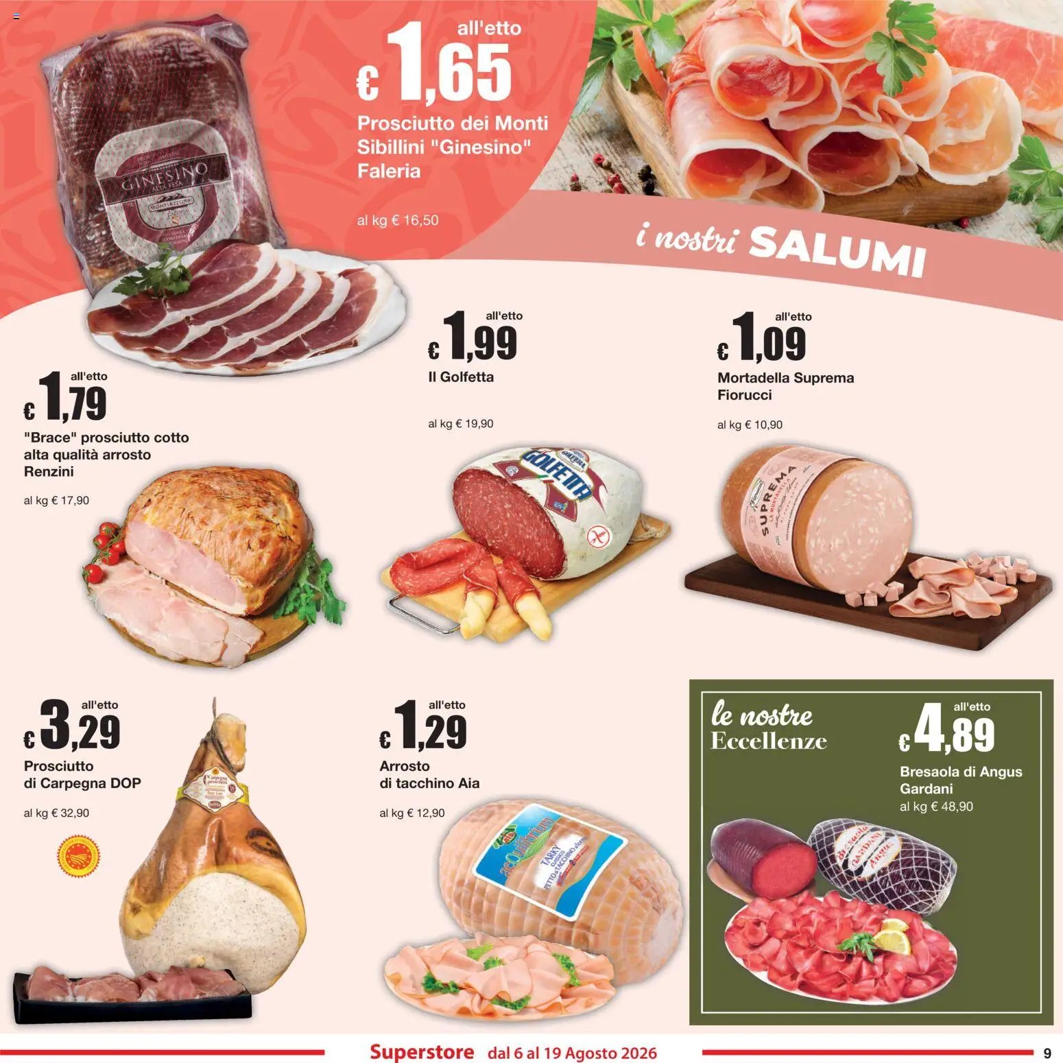 Sì con Te volantino Superstore