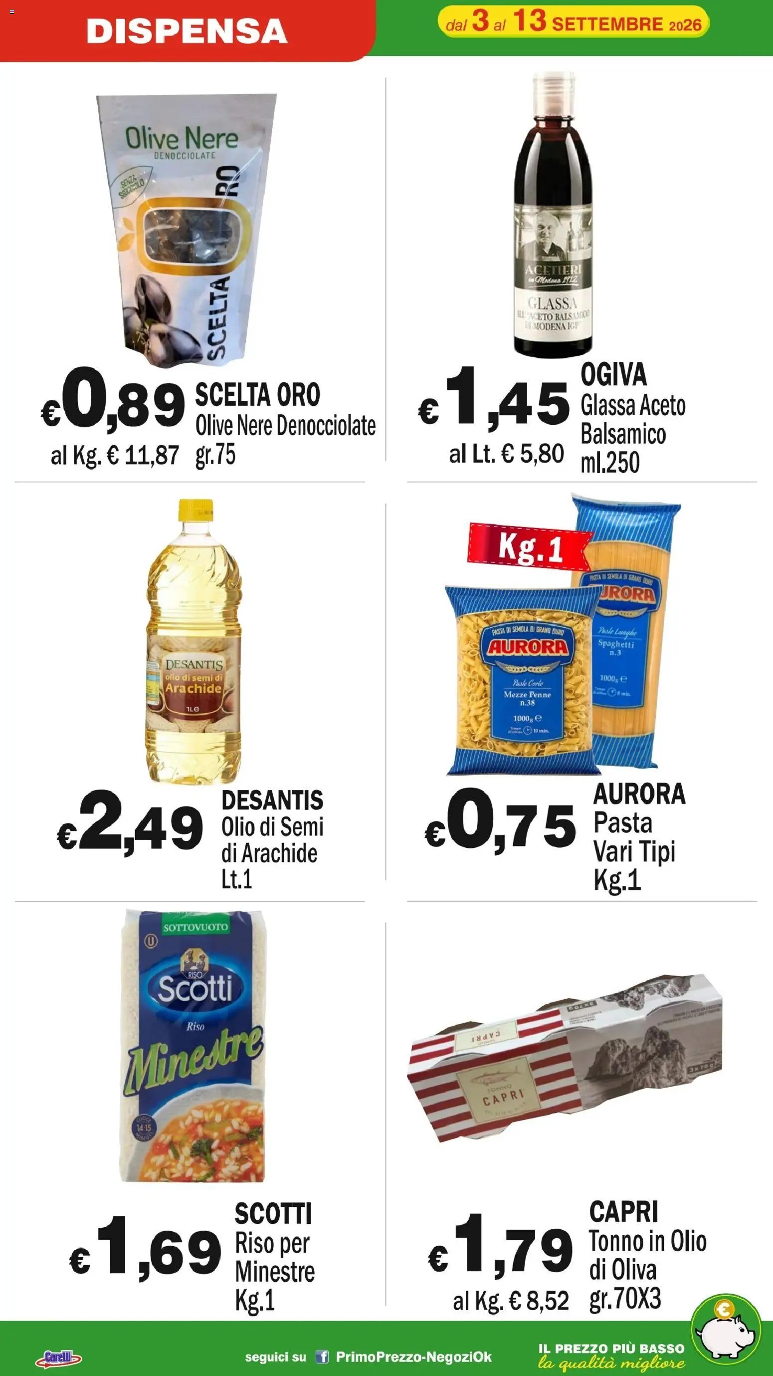 Primo Prezzo volantino