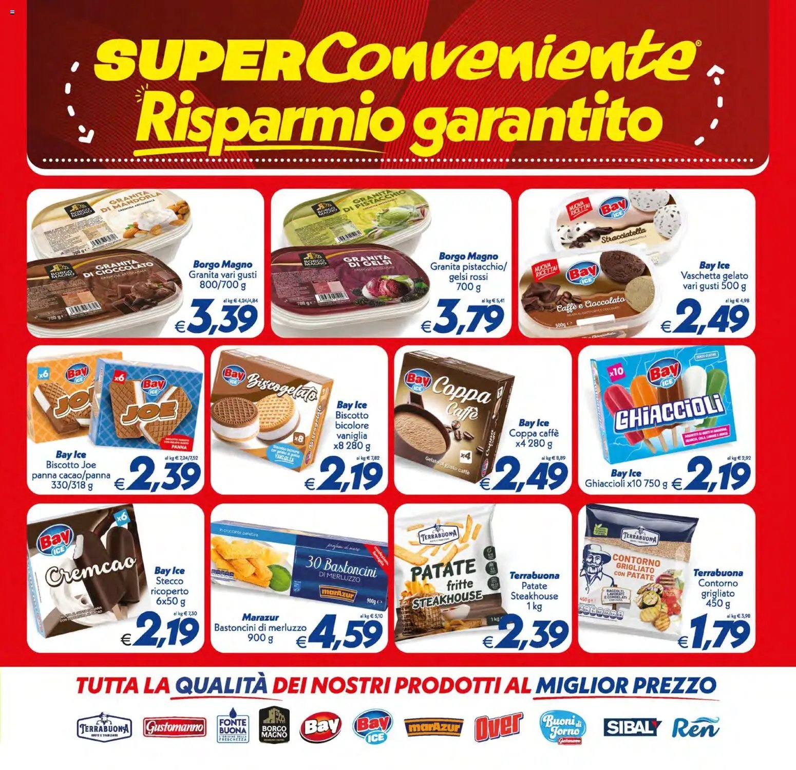 SuperConveniente volantino Gela, Vittoria