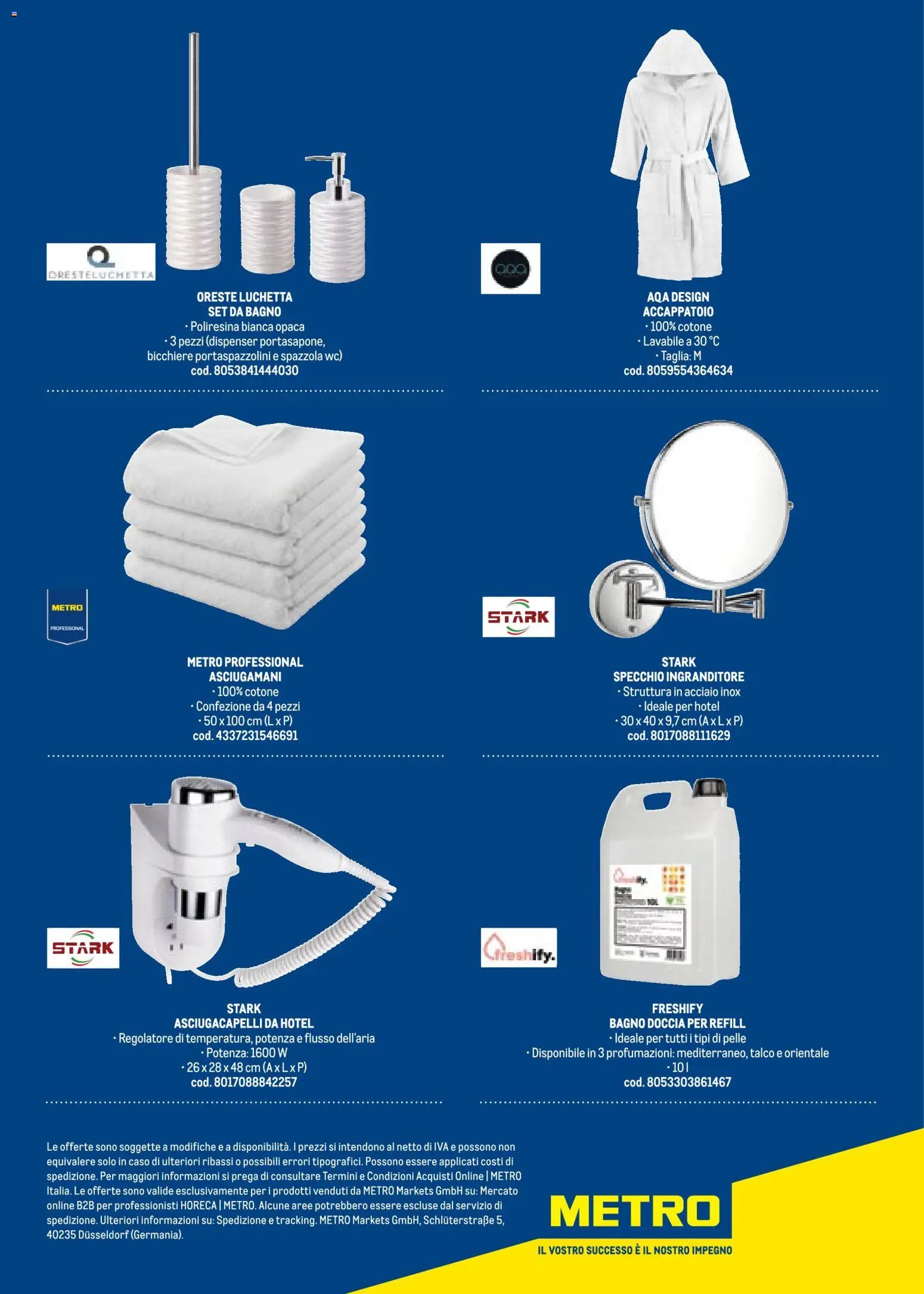 Metro Hotel catalogo (2025-10-17 - 2026-10-17)