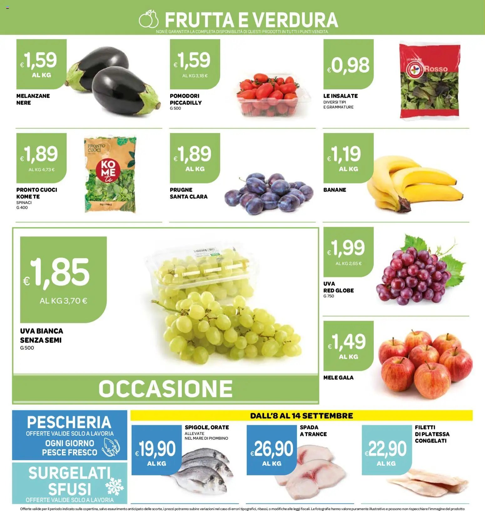 Ekom volantino Toscana