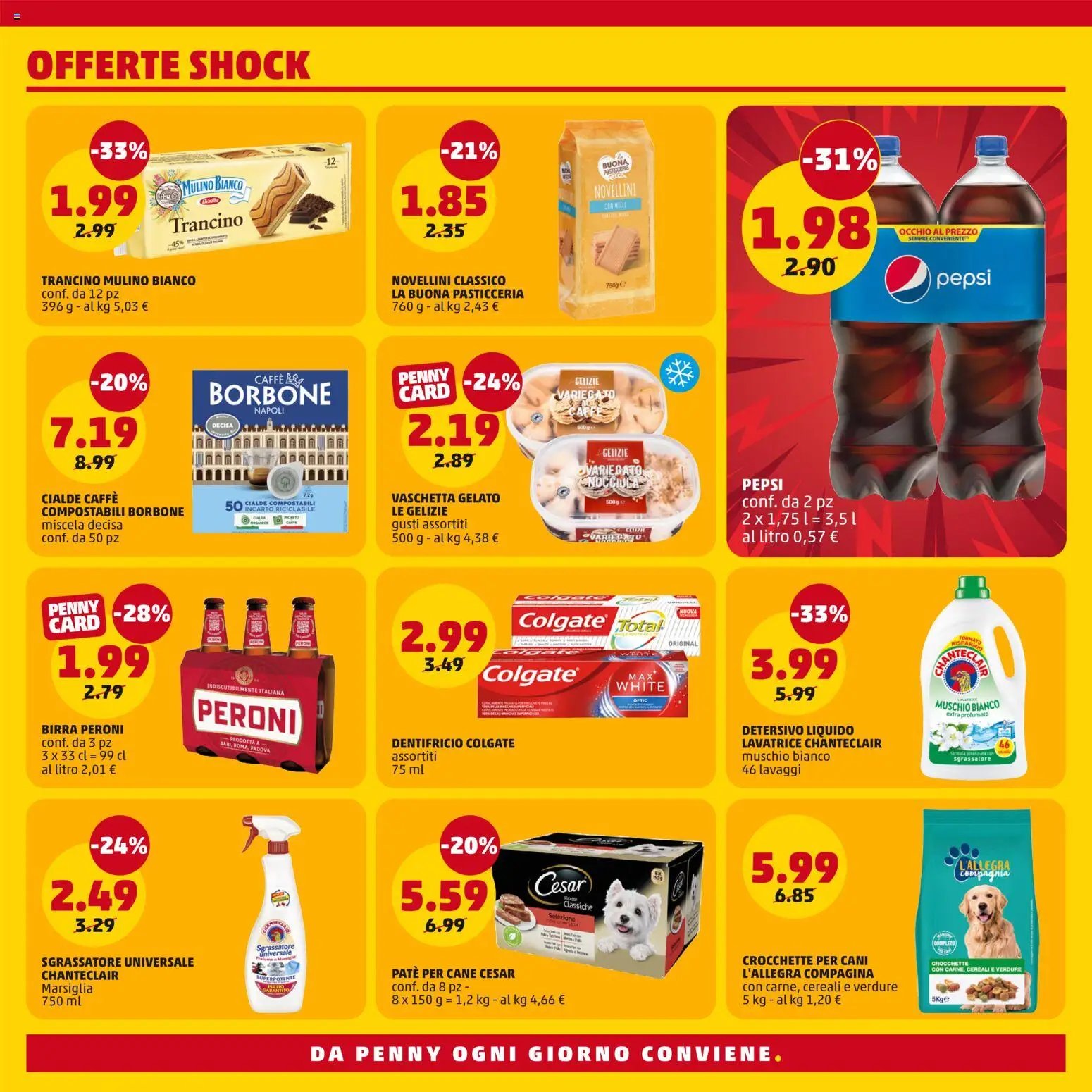 PENNY - volantino Offerte Shock
