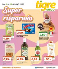 Tigre volantino Amico Roma