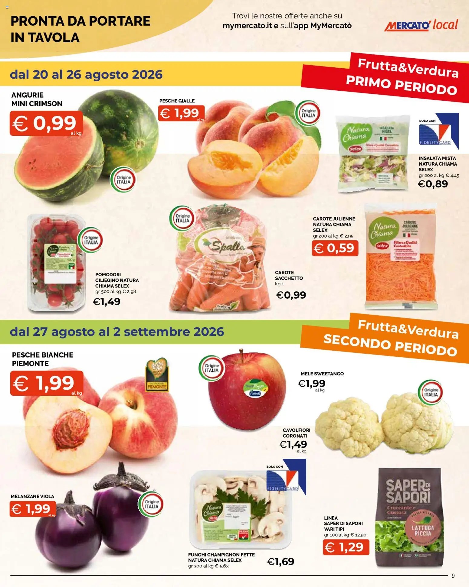 Mercatò volantino Local