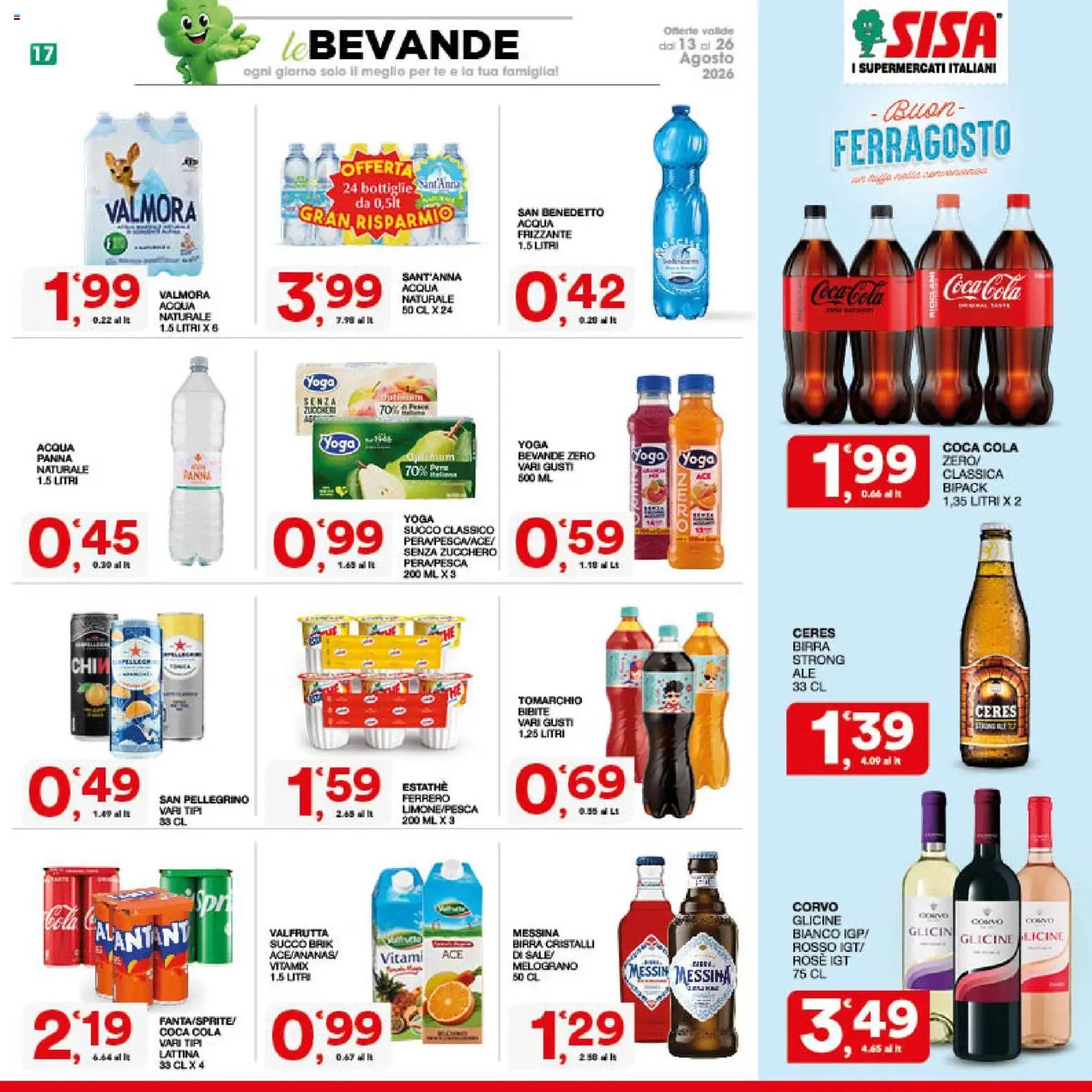 SISA volantino