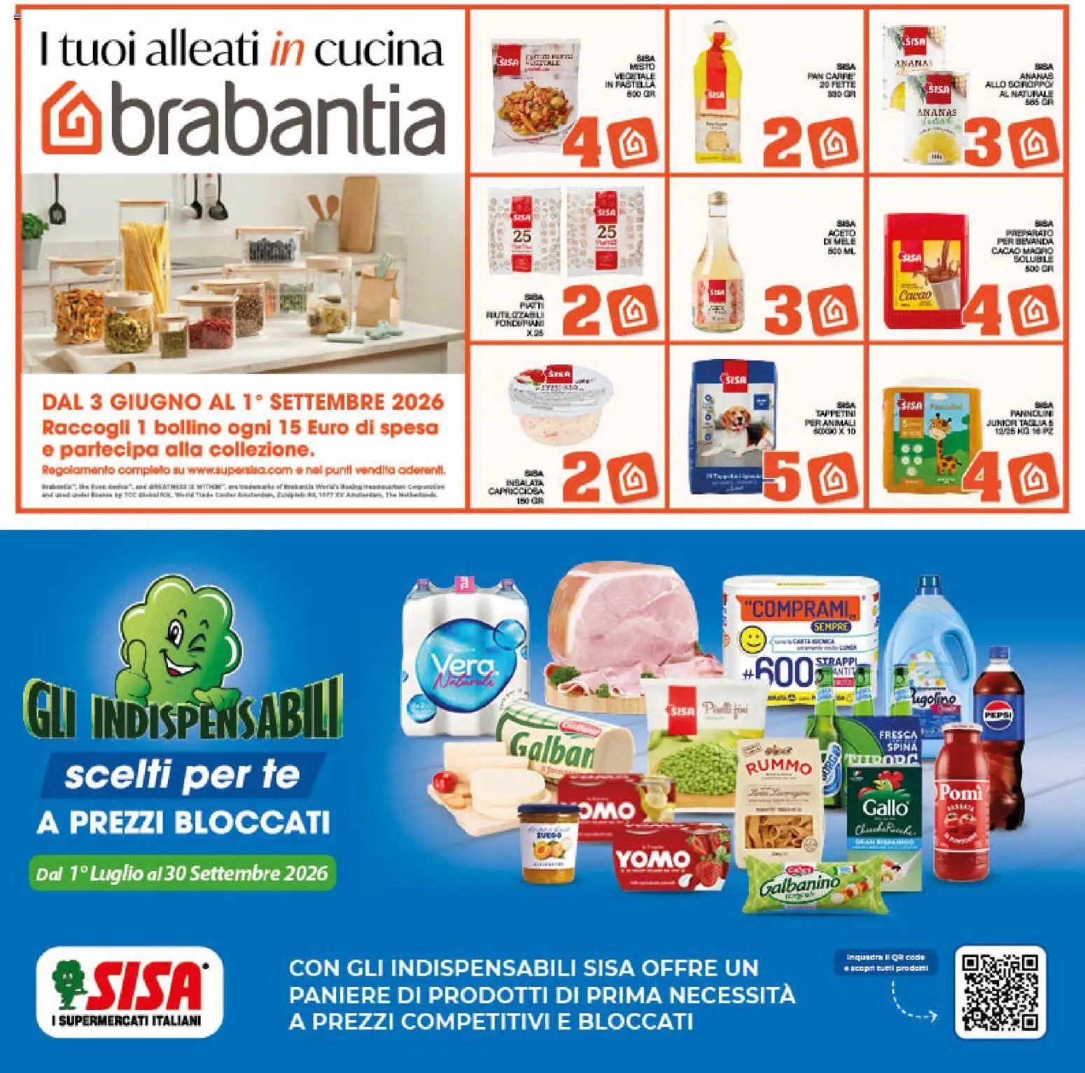 SISA volantino