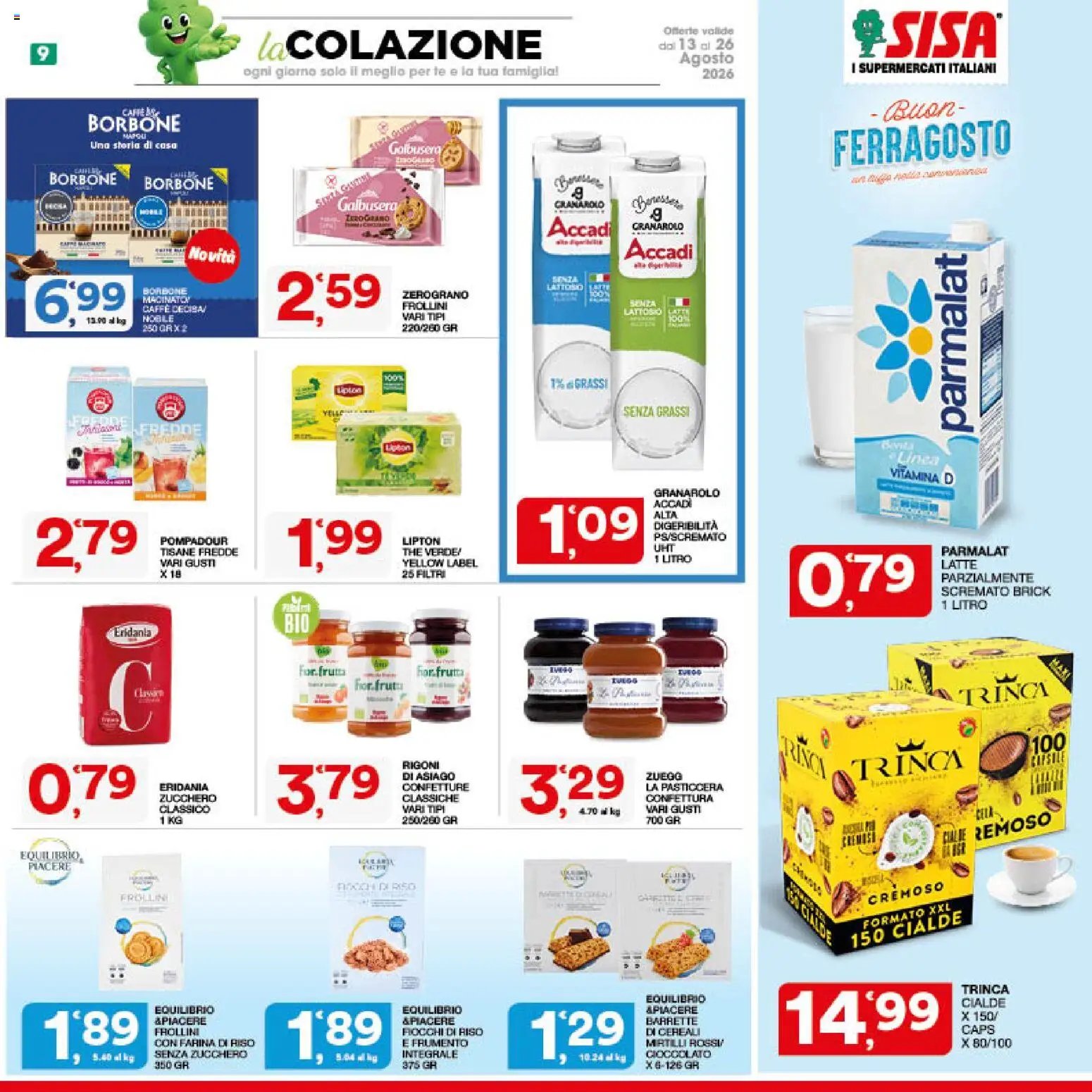 SISA volantino