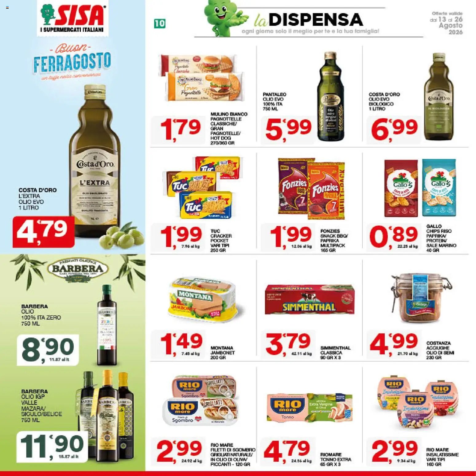 SISA volantino