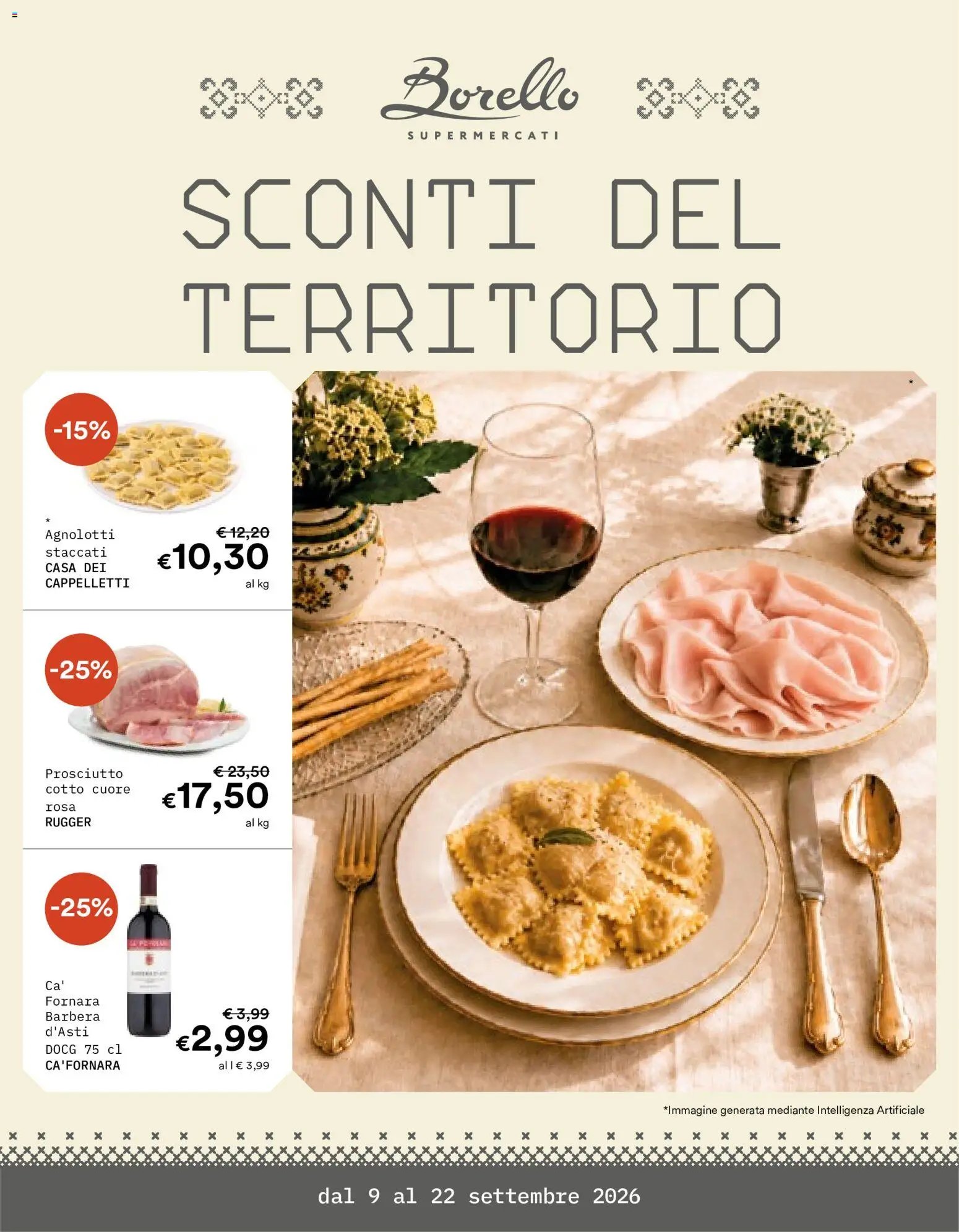 Borello Supermercati volantino