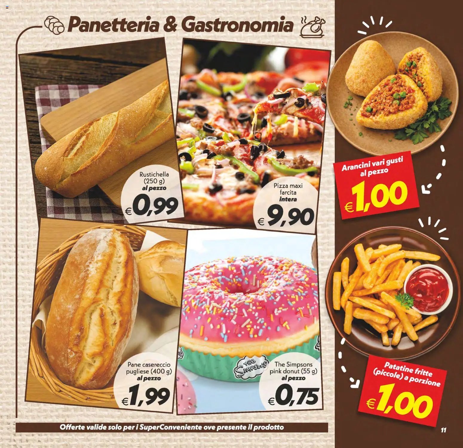 SuperConveniente volantino Caltanissetta, San Cataldo, Avola, Lascari, Milazzo, Barcellona