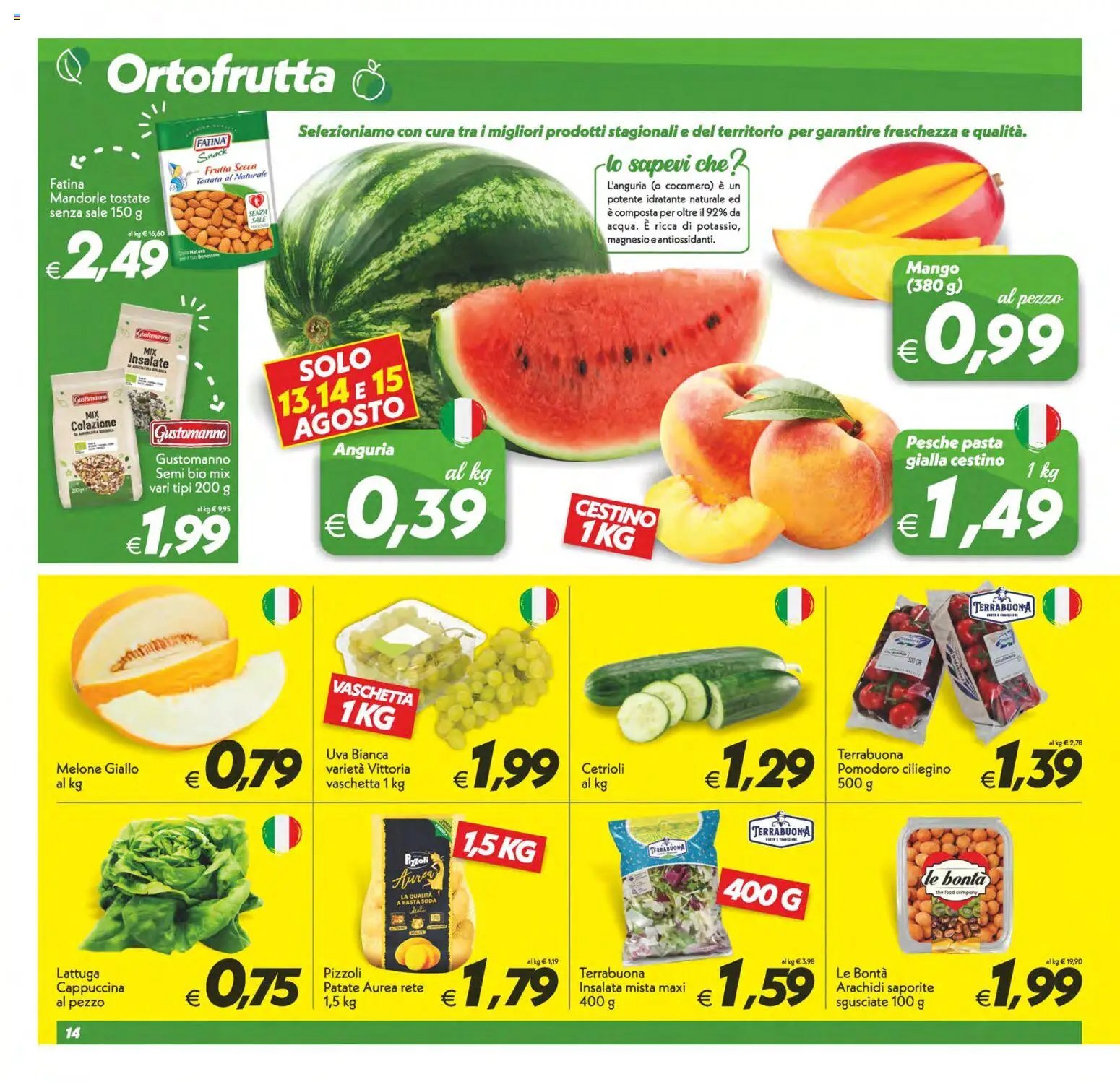SuperConveniente volantino Caltanissetta, San Cataldo, Avola, Lascari, Milazzo, Barcellona
