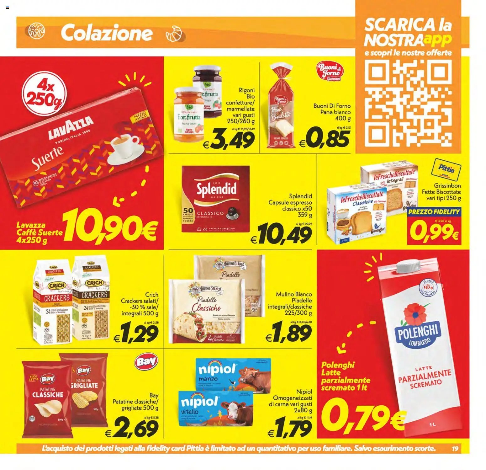 SuperConveniente volantino Caltanissetta, San Cataldo, Avola, Lascari, Milazzo, Barcellona