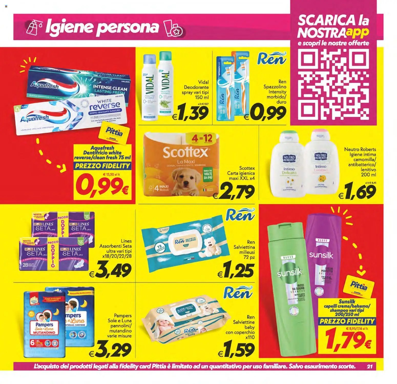 SuperConveniente volantino Caltanissetta, San Cataldo, Avola, Lascari, Milazzo, Barcellona