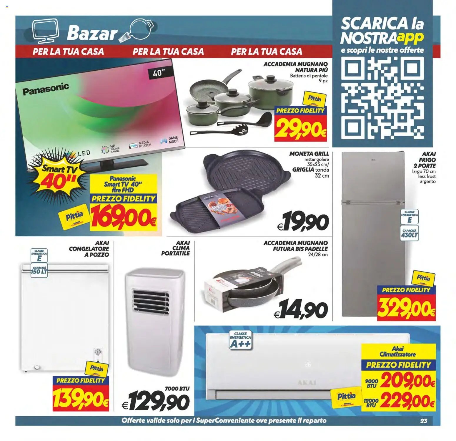 SuperConveniente volantino Caltanissetta, San Cataldo, Avola, Lascari, Milazzo, Barcellona