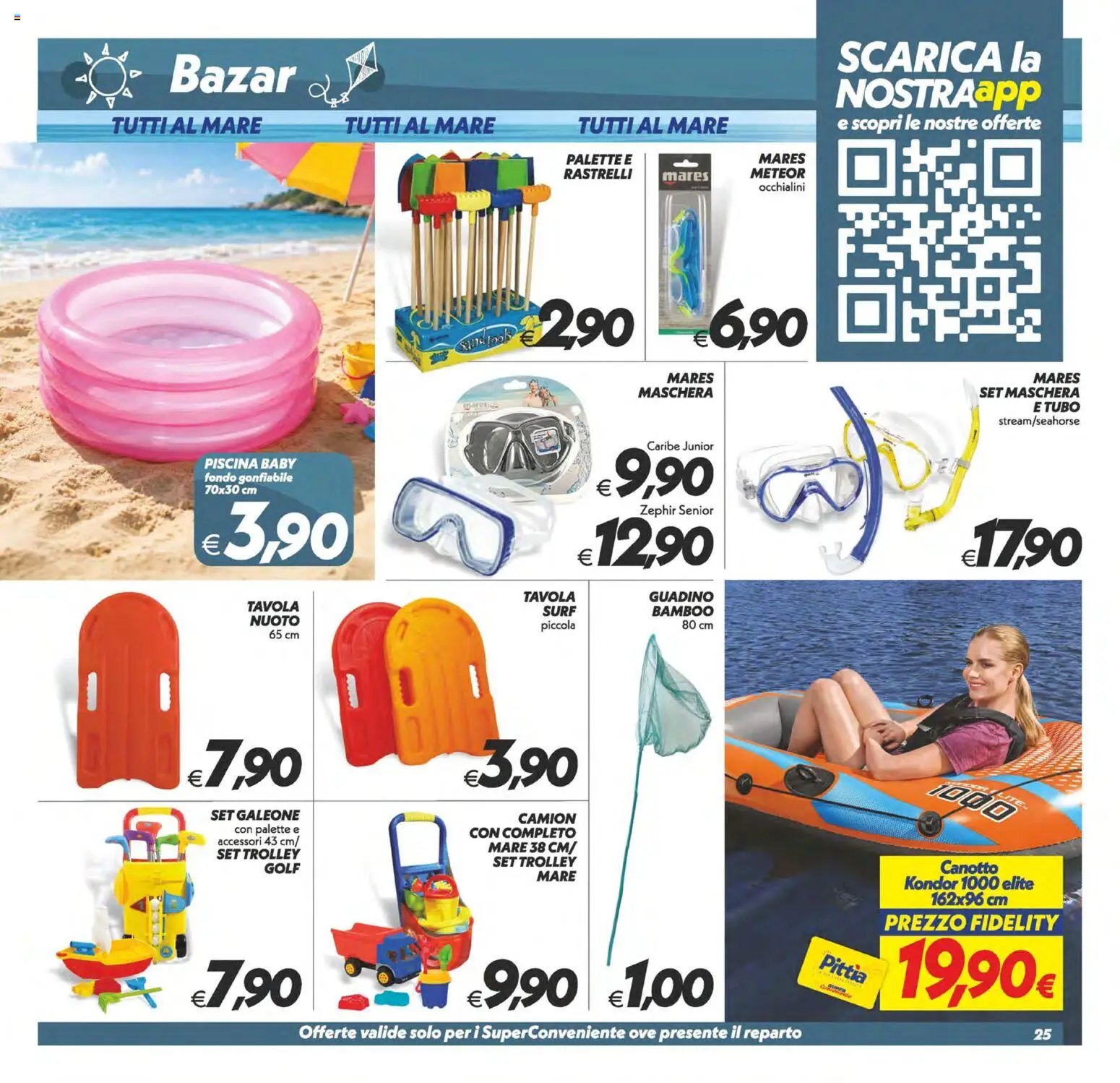 SuperConveniente volantino Caltanissetta, San Cataldo, Avola, Lascari, Milazzo, Barcellona