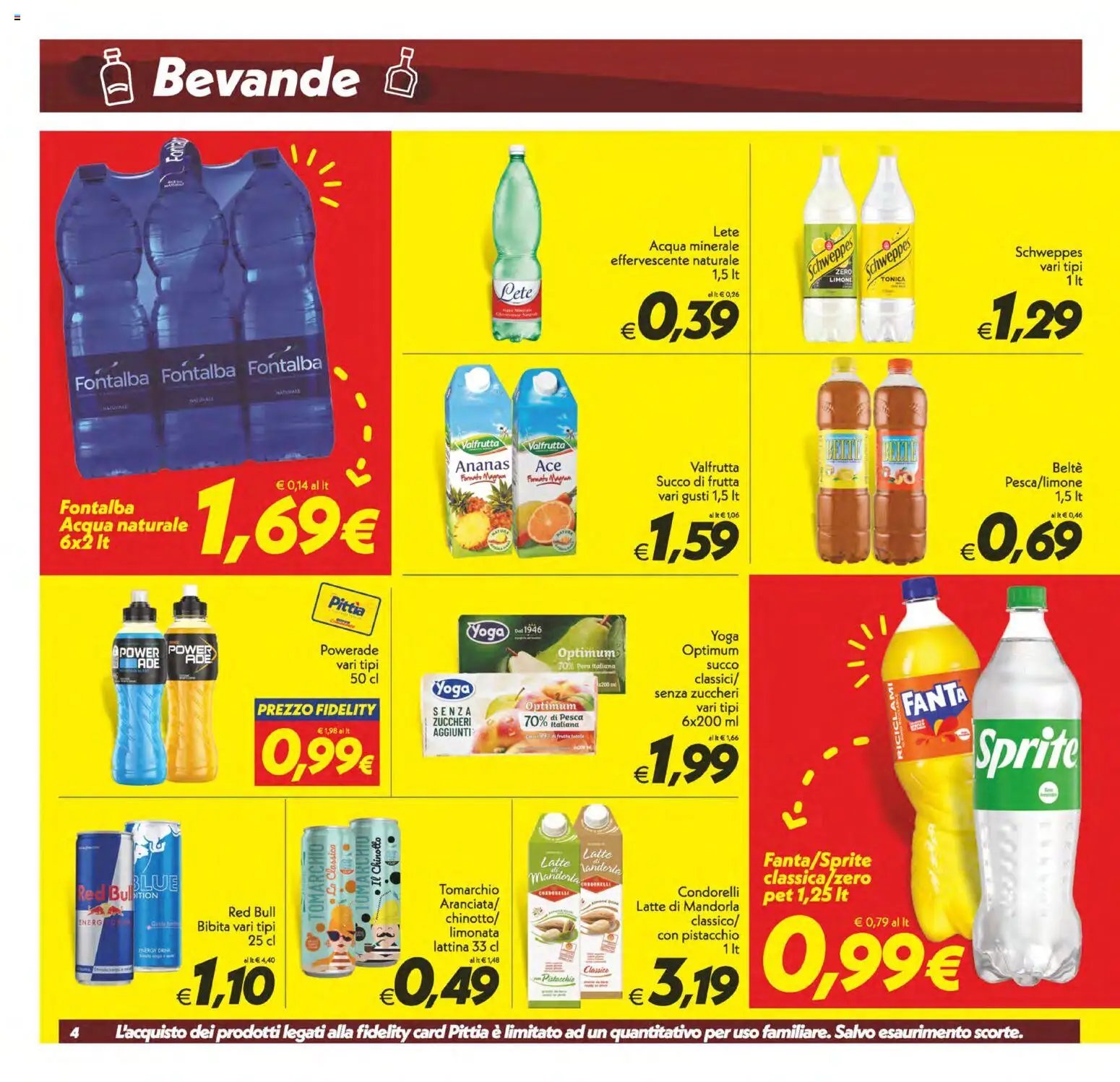 SuperConveniente volantino Caltanissetta, San Cataldo, Avola, Lascari, Milazzo, Barcellona