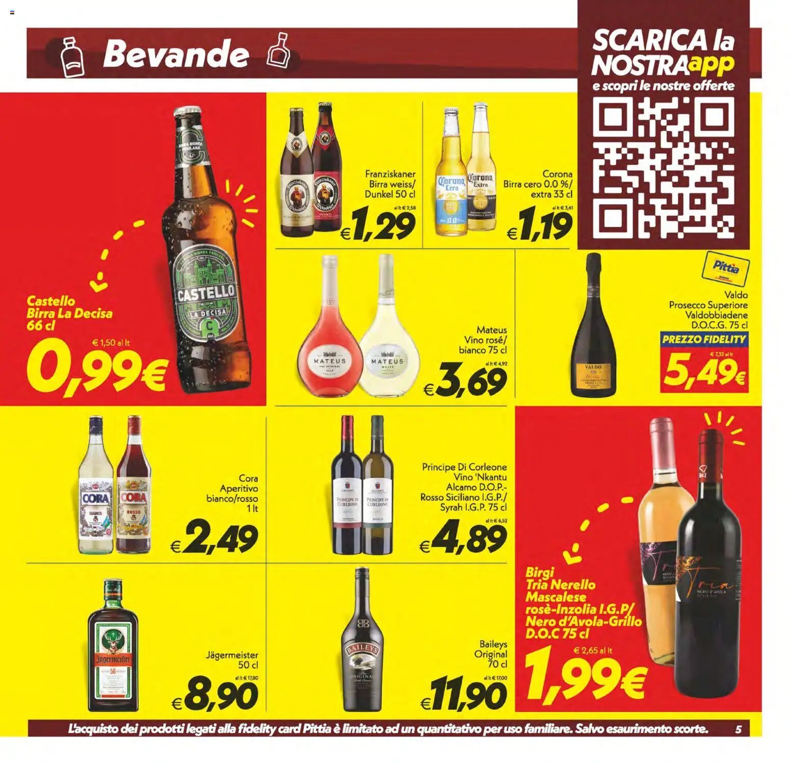 SuperConveniente volantino Caltanissetta, San Cataldo, Avola, Lascari, Milazzo, Barcellona
