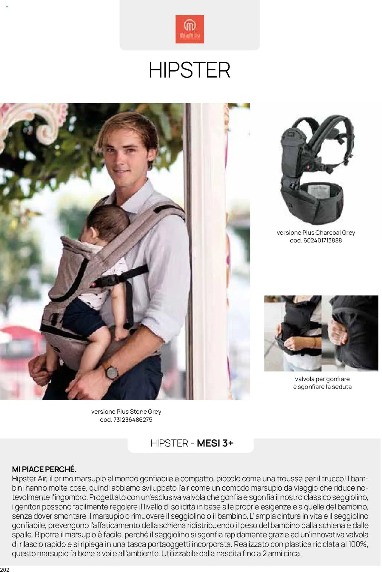 Catalogo Zaini e Marsupi Prenatal	 (2025-01-01 - 2025-12-31)