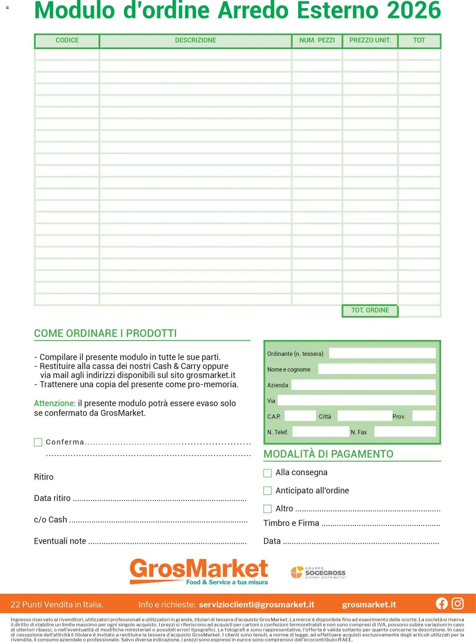 Sogegross volantino Arredo esterno (2026-03-11 - 2026-07-28)