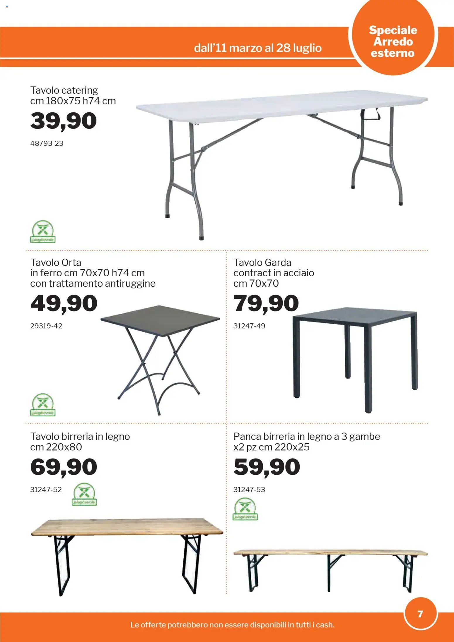 Sogegross volantino Arredo esterno (2026-03-11 - 2026-07-28)