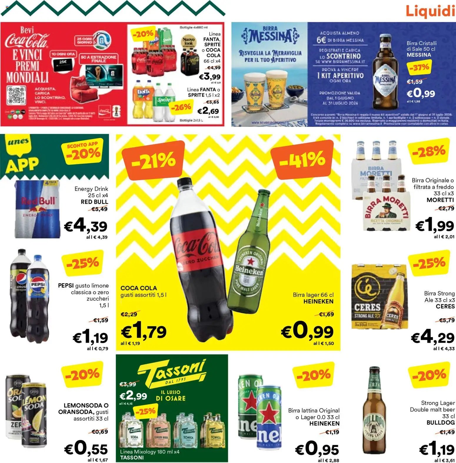 Unes volantino