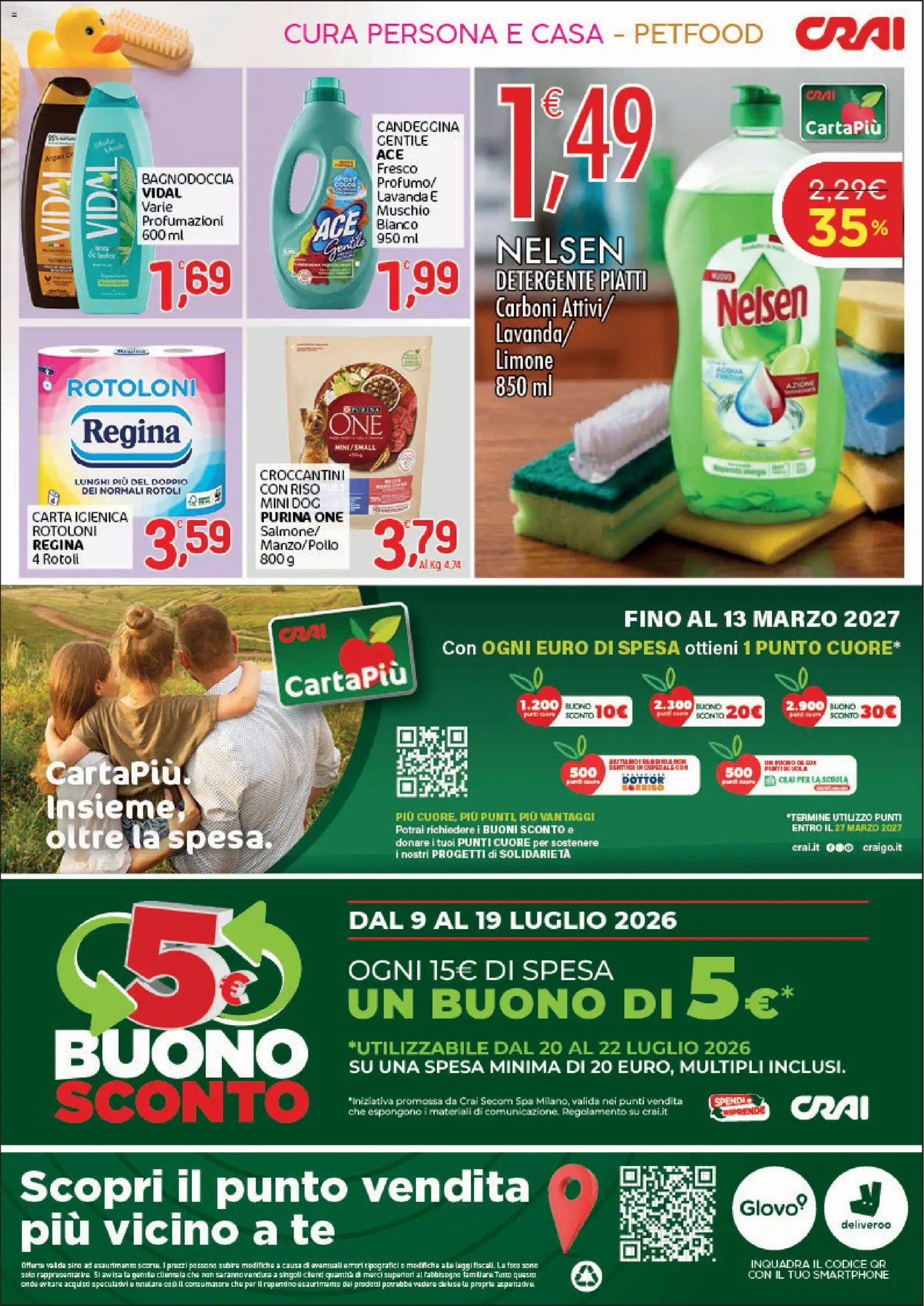 CRAI volantino Cuor di Crai Alessandria