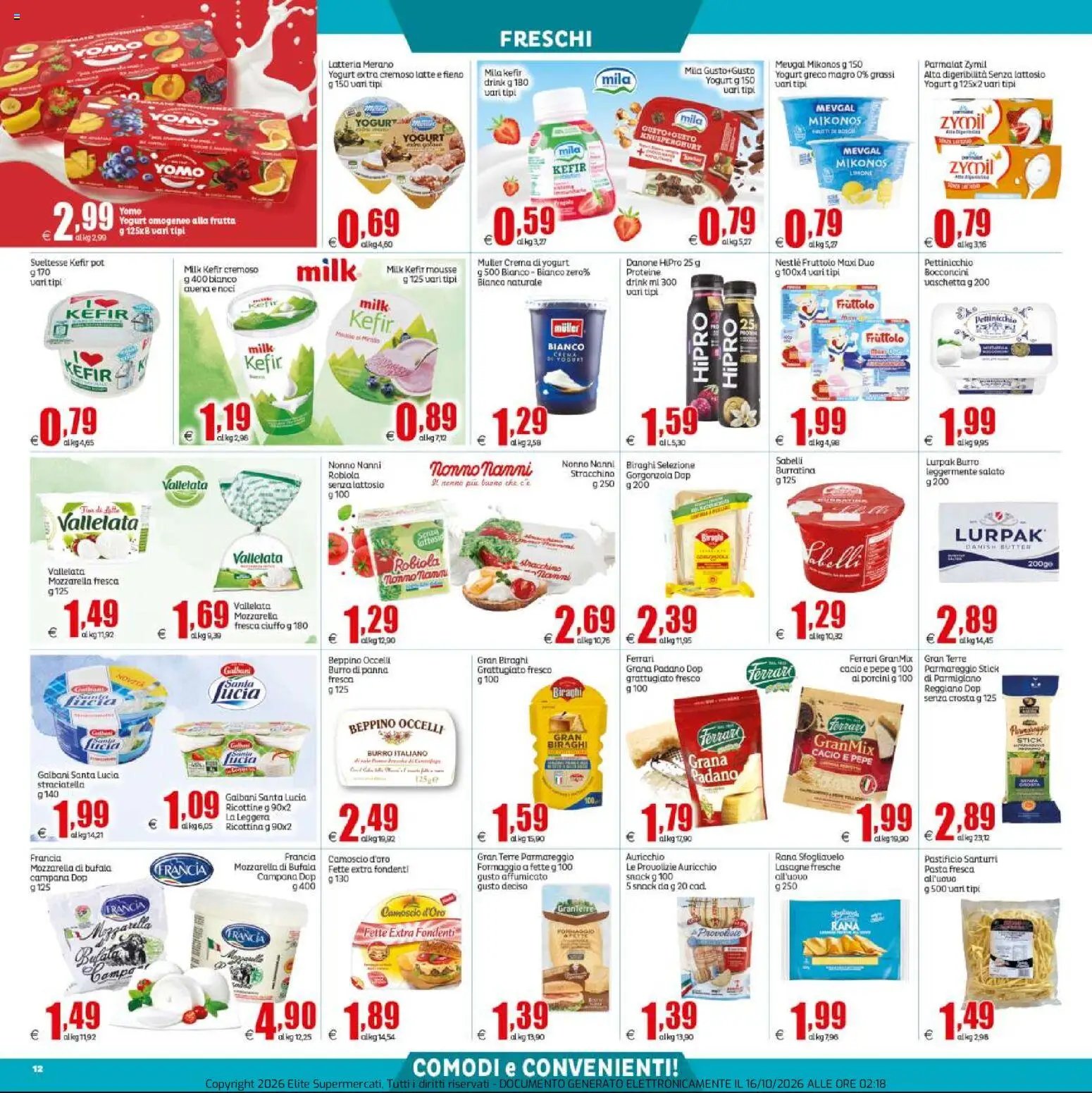 Elite Supermercati volantino