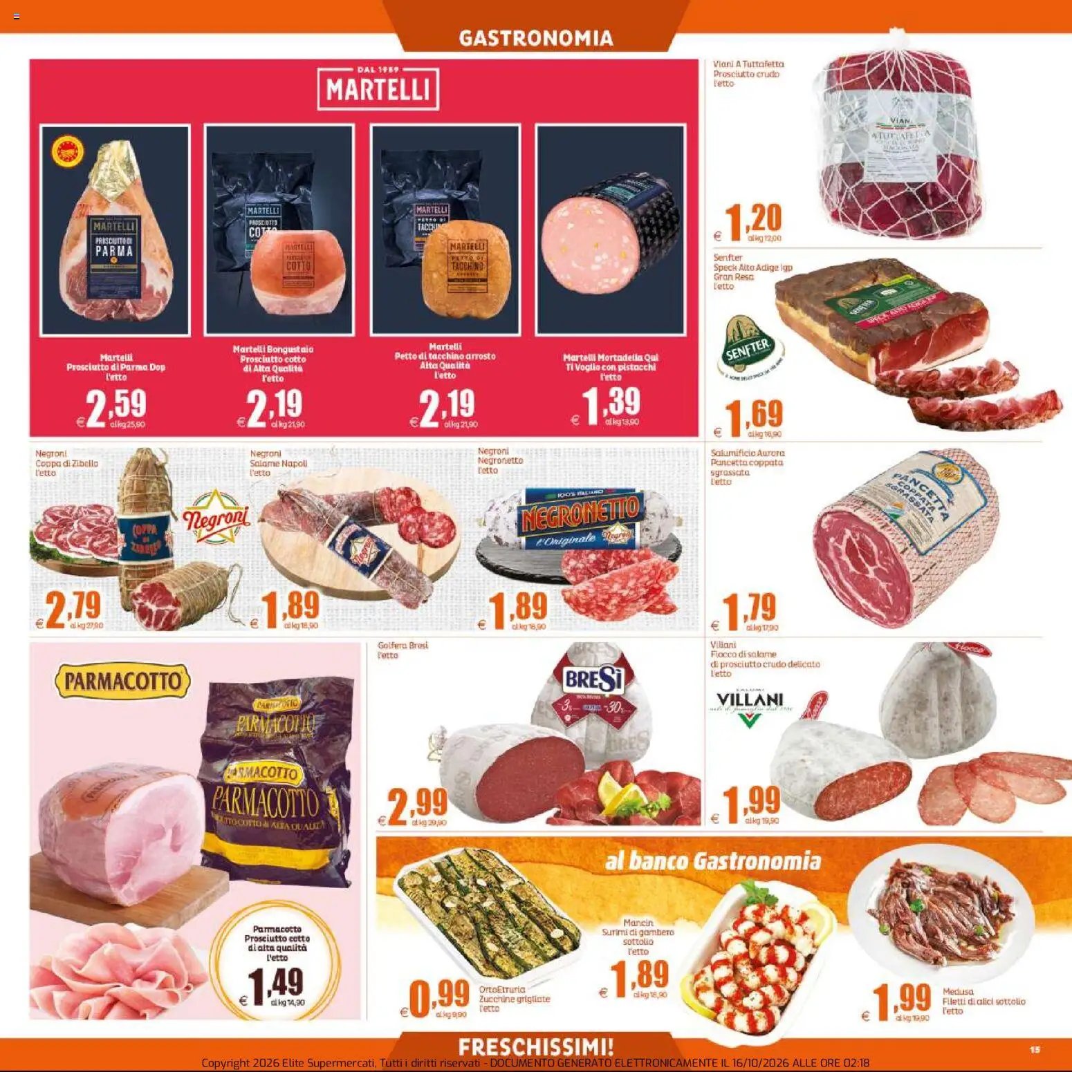 Elite Supermercati volantino