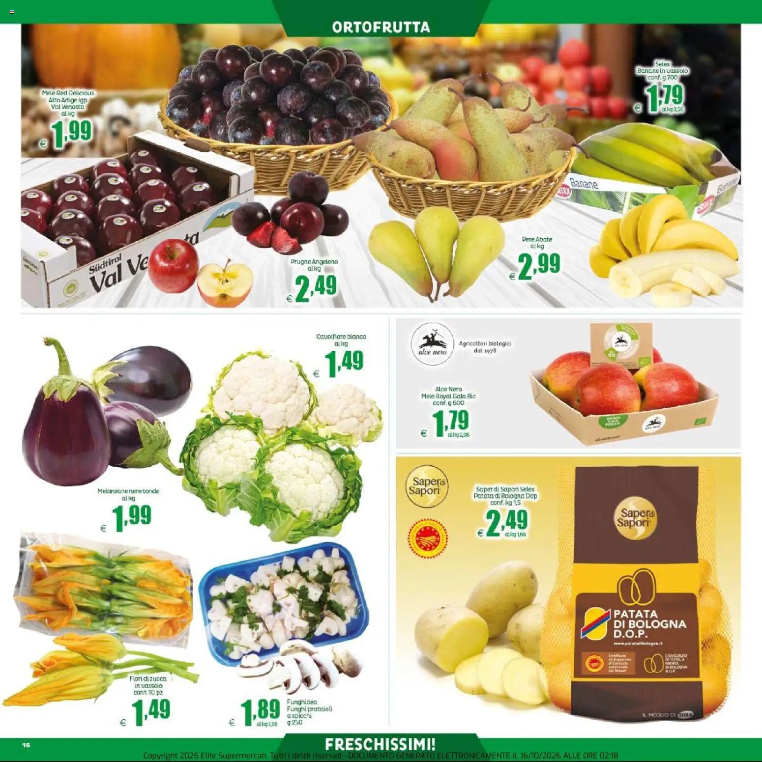 Elite Supermercati volantino