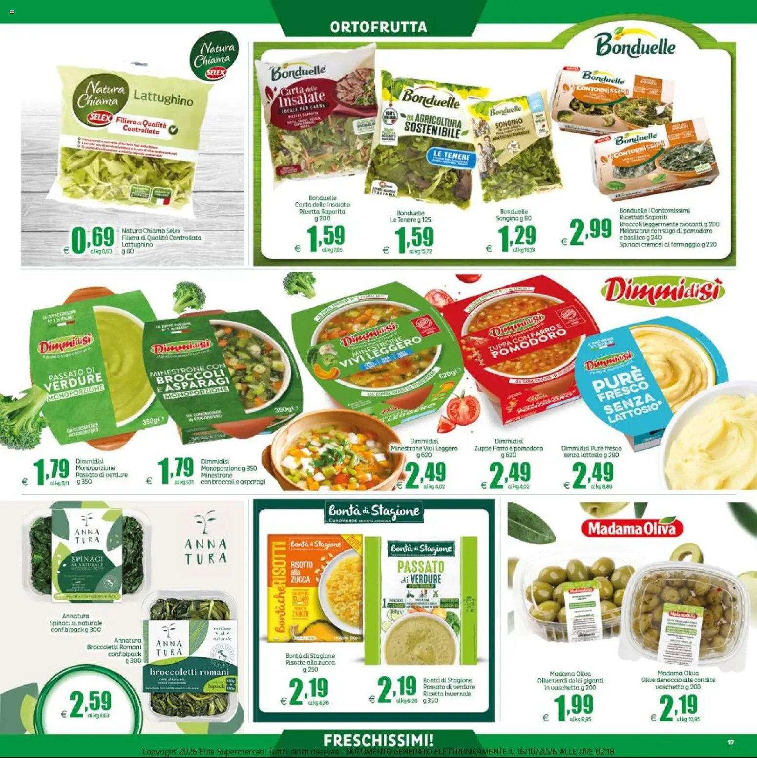 Elite Supermercati volantino