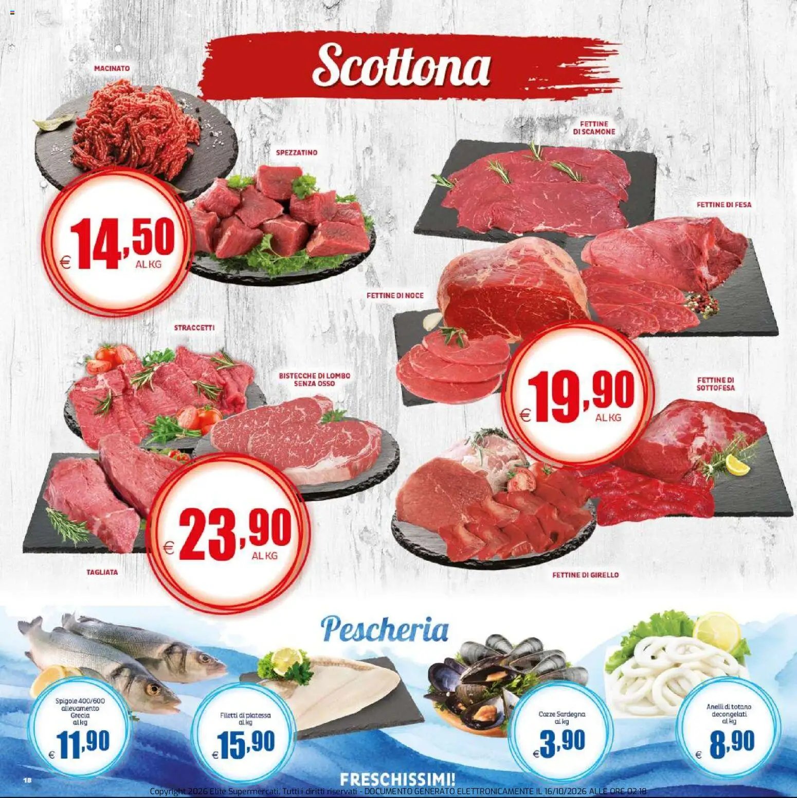 Elite Supermercati volantino