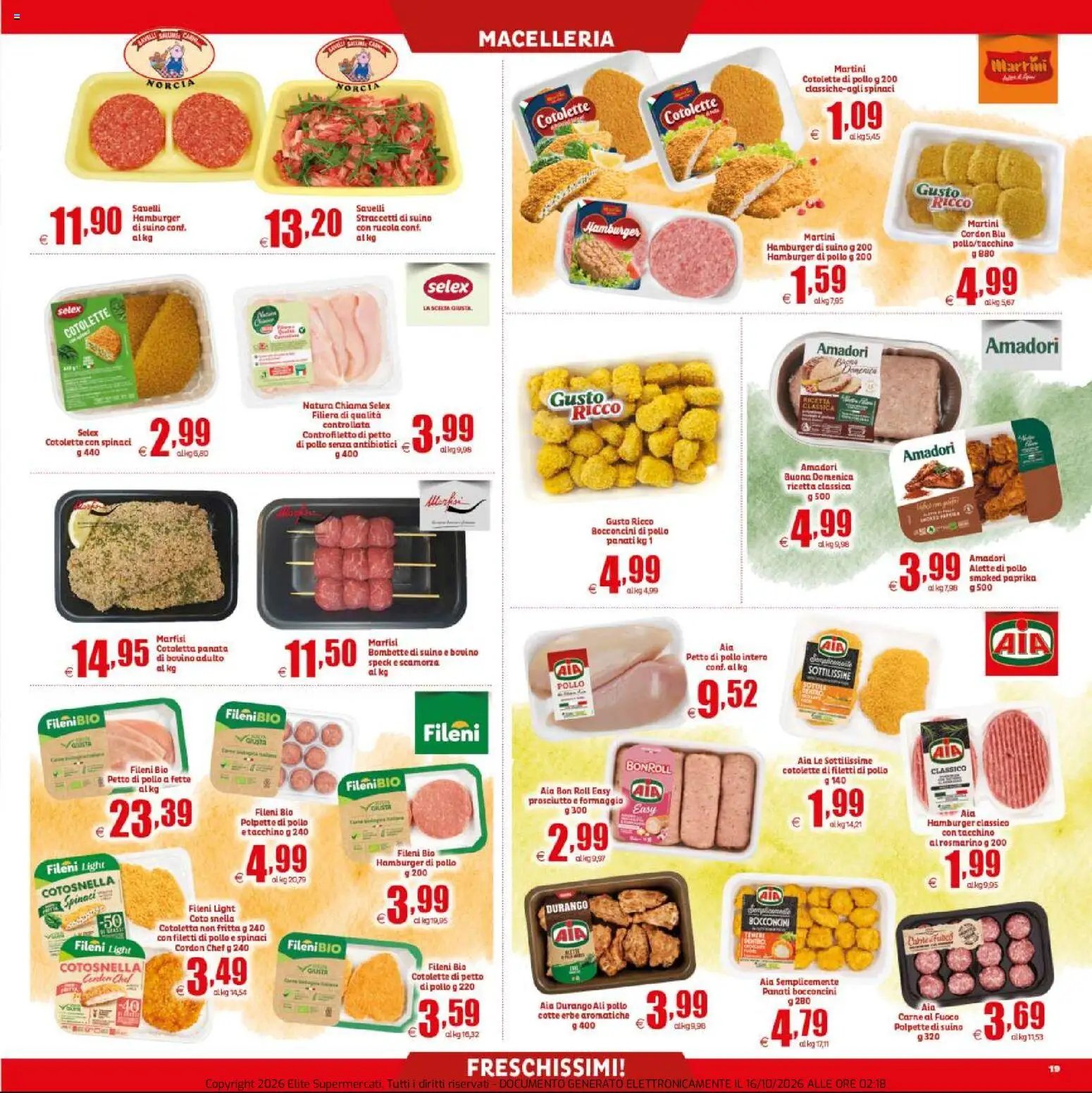 Elite Supermercati volantino