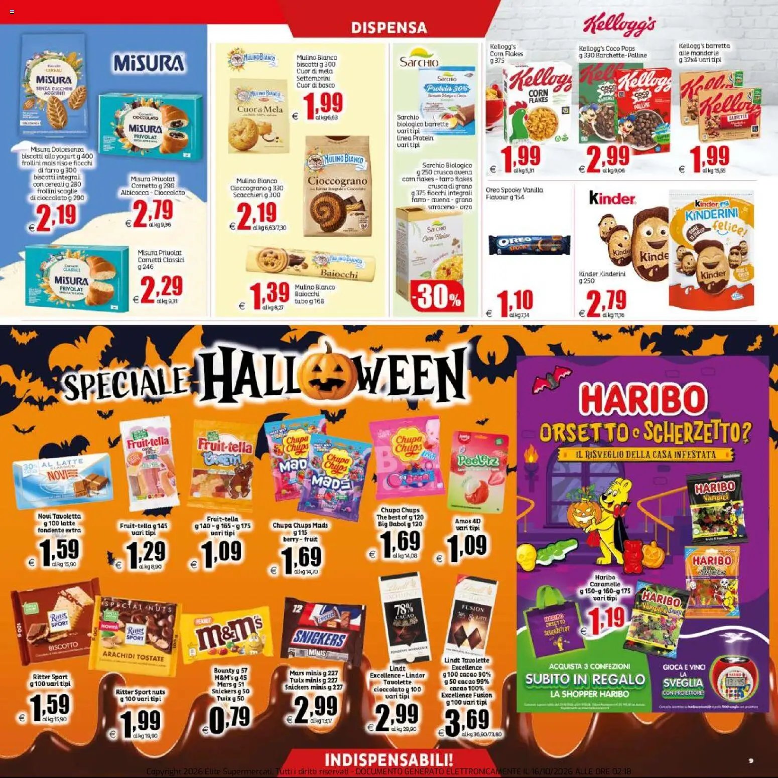 Elite Supermercati volantino