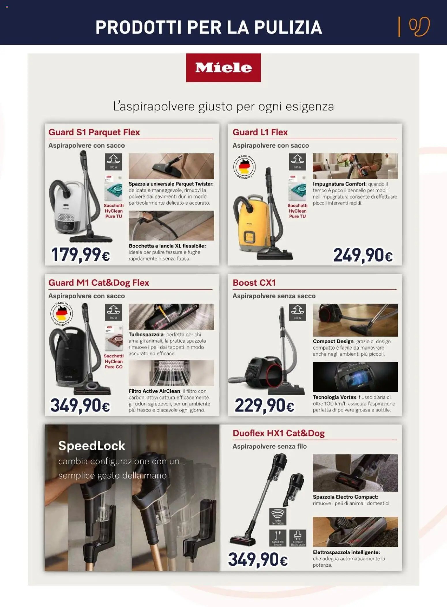 Unieuro volantino Piccoli elettrodomestici