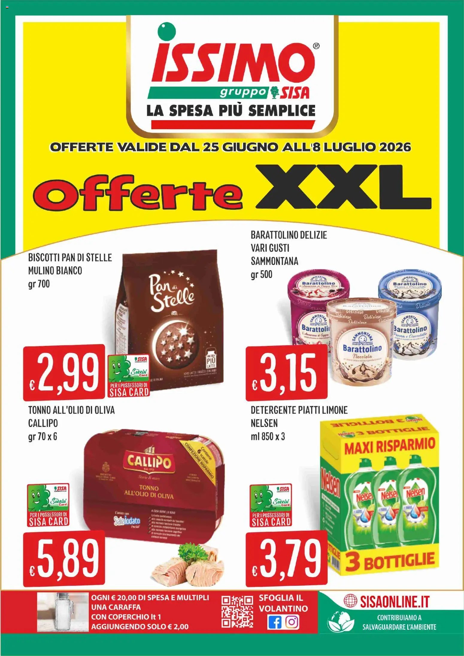 SISA volantino Issimo