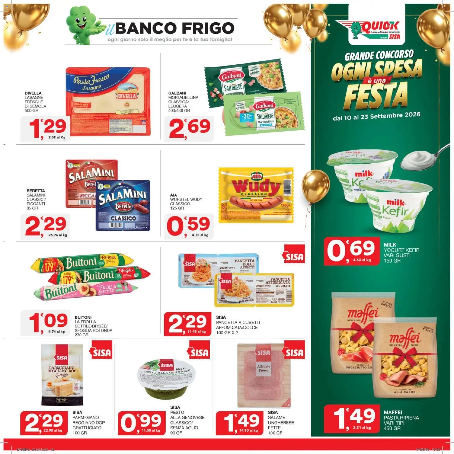 SISA volantino Quick