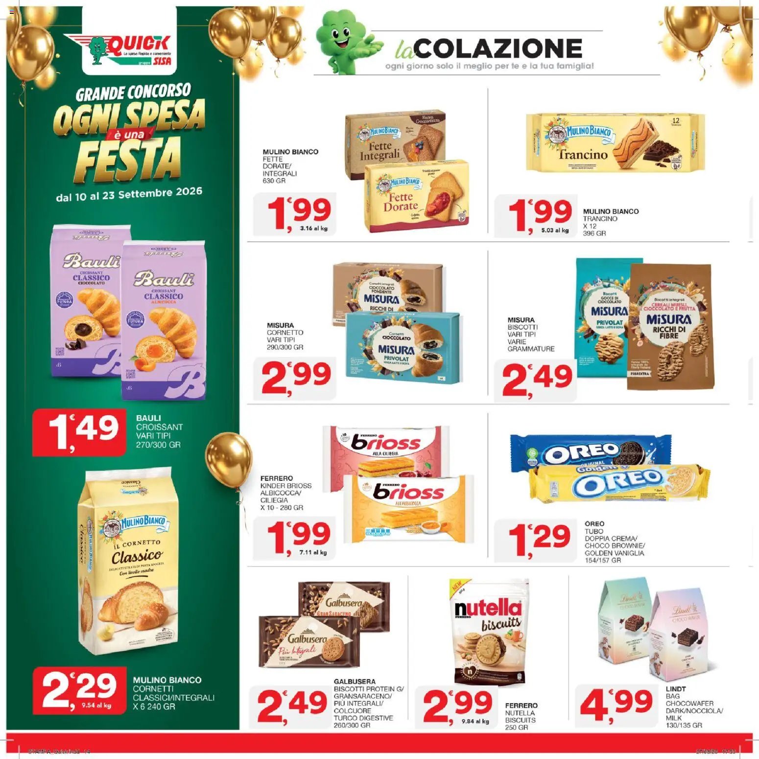SISA volantino Quick