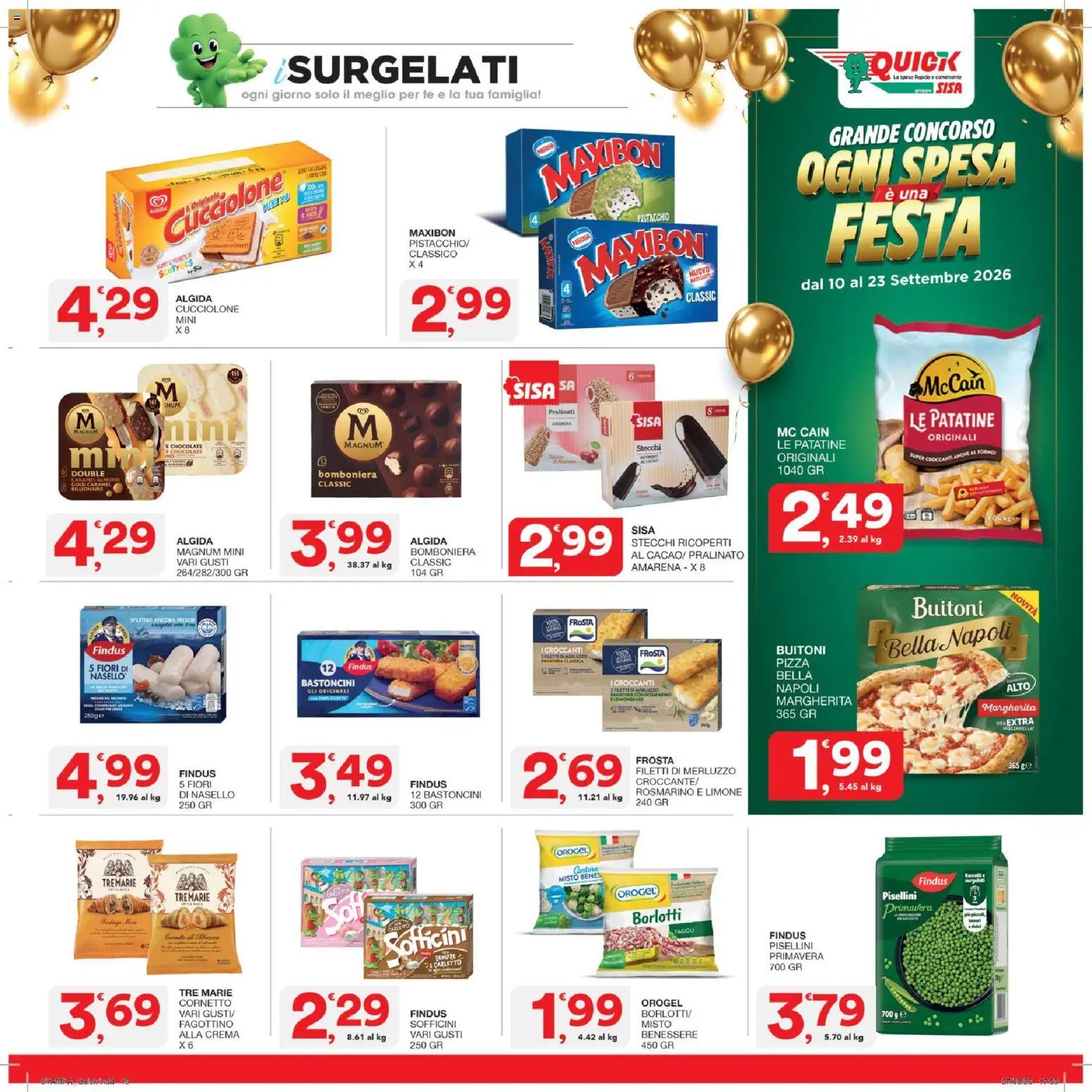 SISA volantino Quick