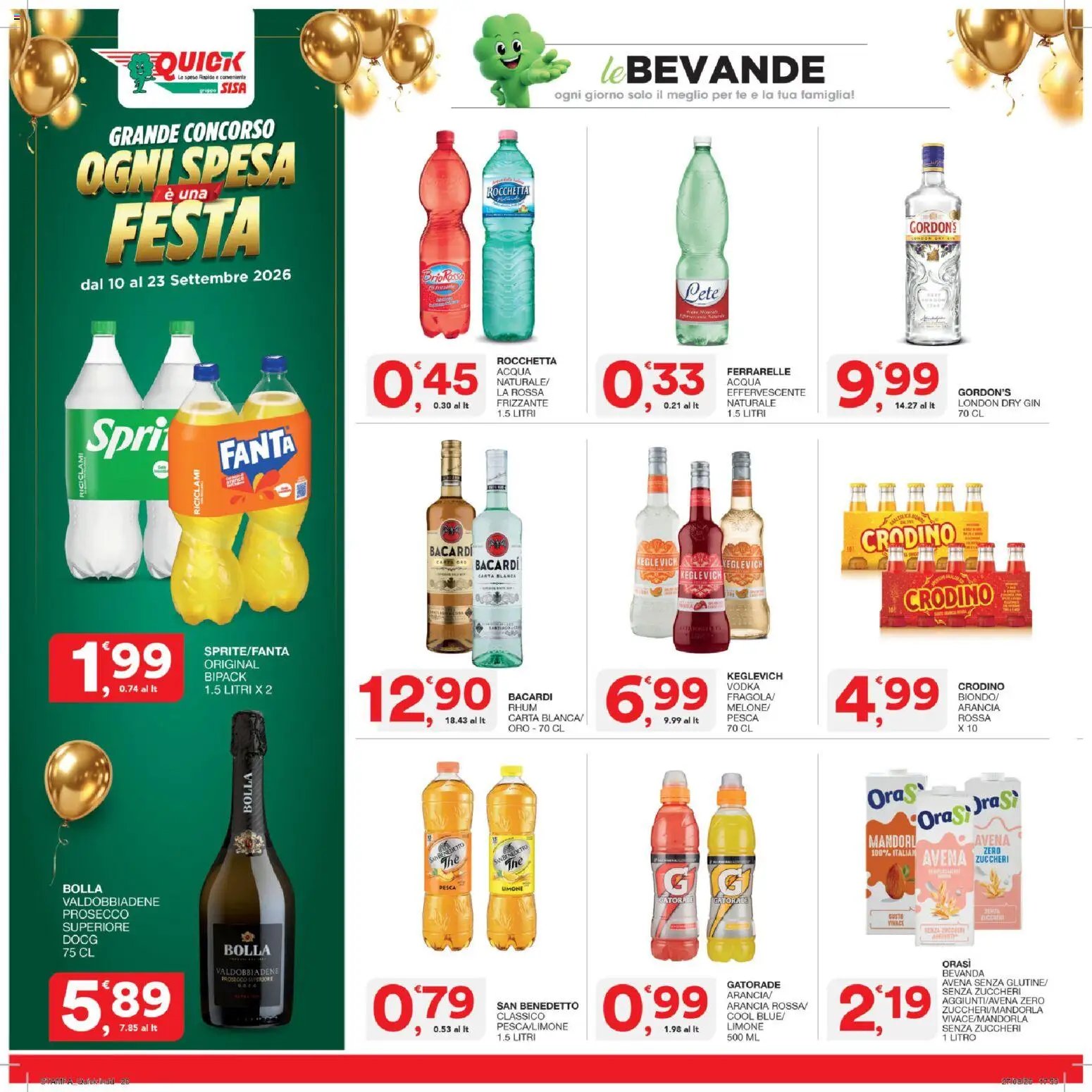 SISA volantino Quick