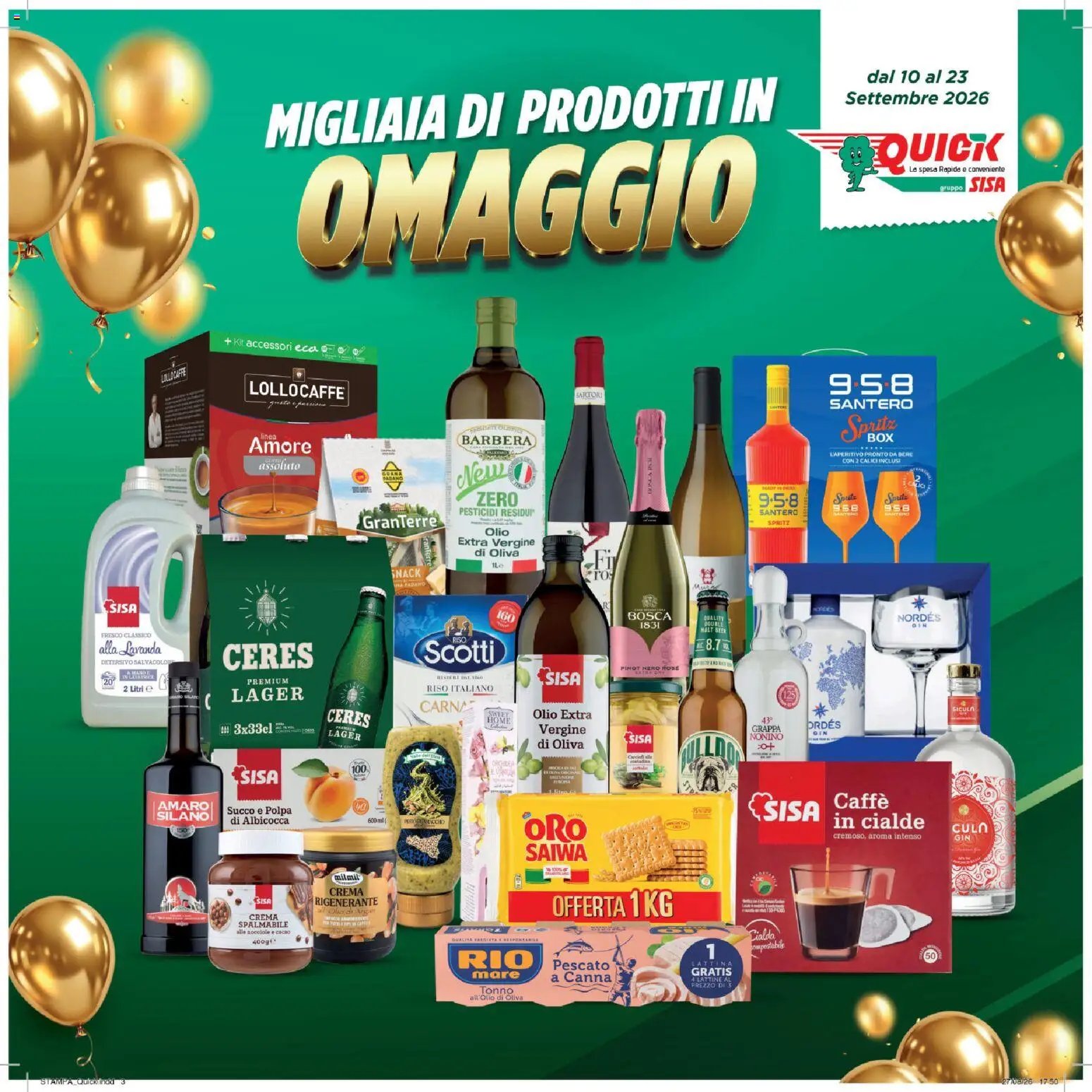 SISA volantino Quick